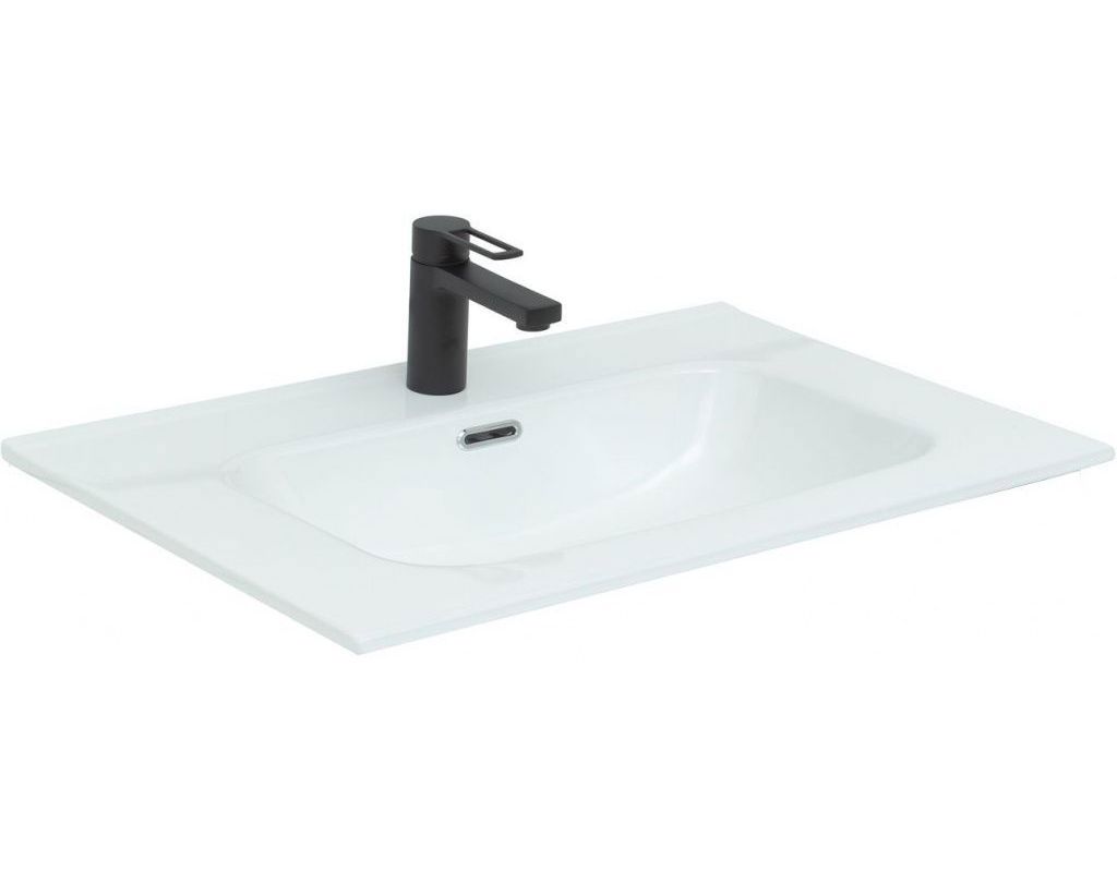 Изображение товара Раковина мебельная Aquanet flat 00284027 71см цвет белый Изображение товара Раковина мебельная Aquanet flat 00284027 71см цвет белый