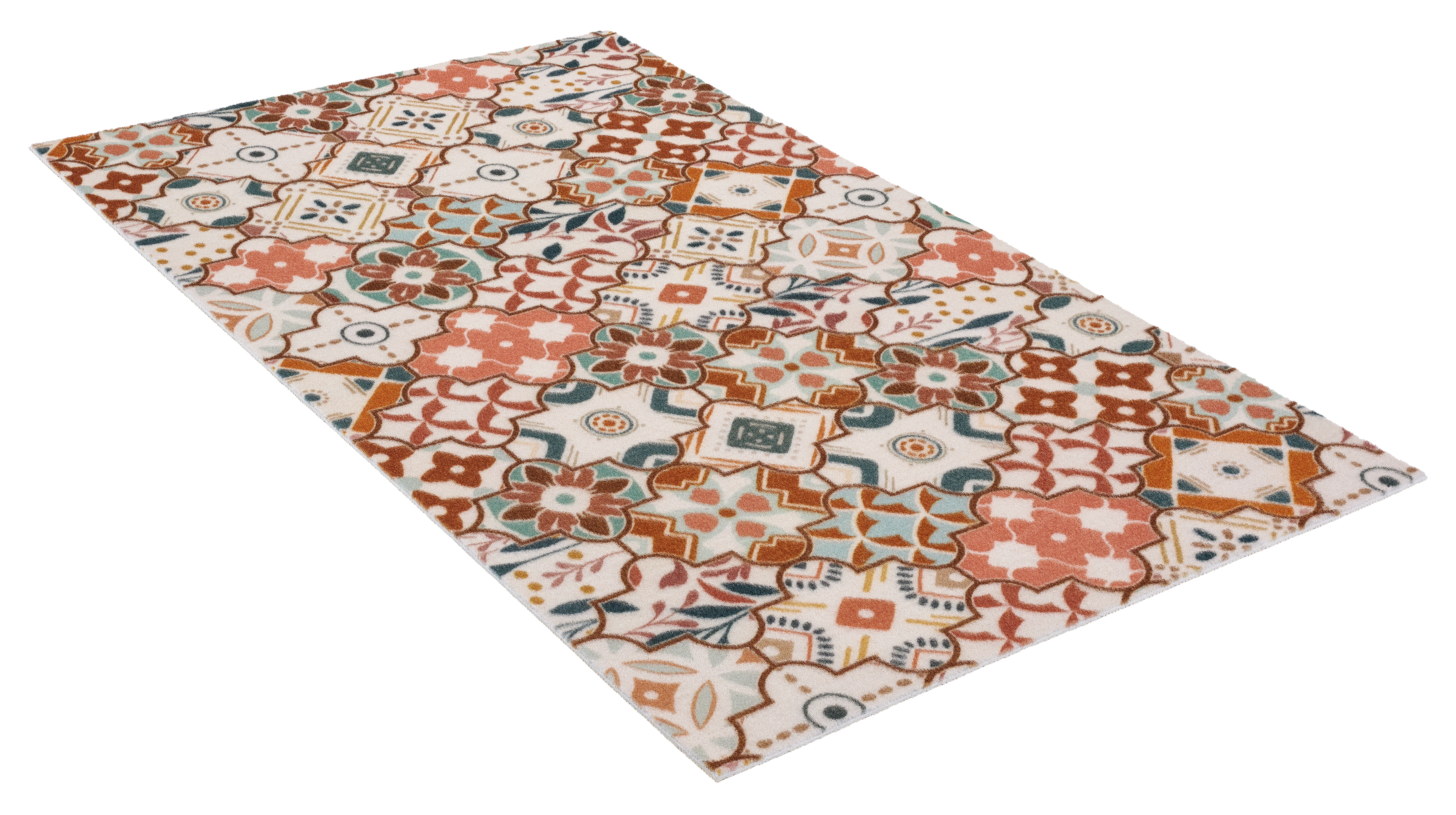 Изображение товара Коврик для ванной комнаты Icarpet 823253 120x80 см разноцветный противоскользящий