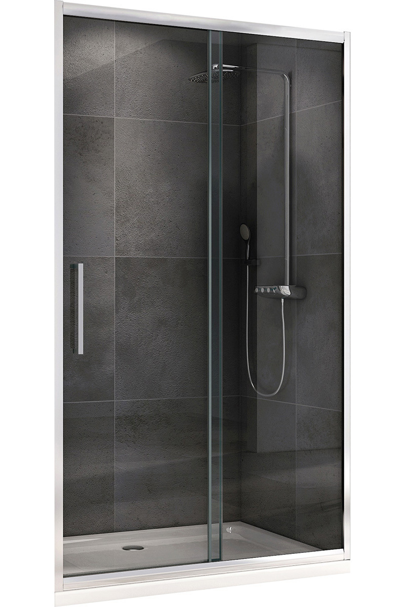 Изображение товара Душевая дверь Abber AG30160H 160см эффект стекла прозрачный