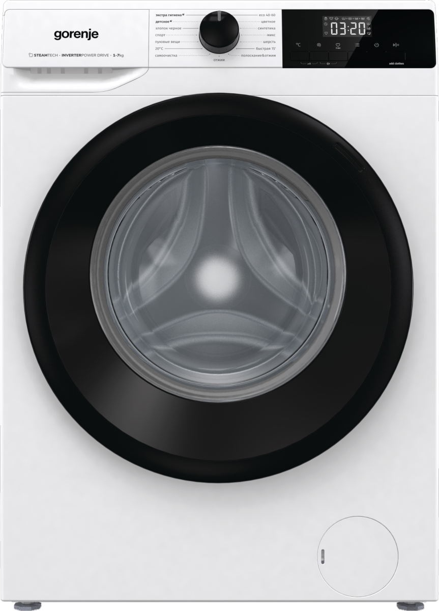 Изображение товара Стиральная машина Gorenje W1nhei72sas 59.7x85x43.5 см 7 кг цвет белый