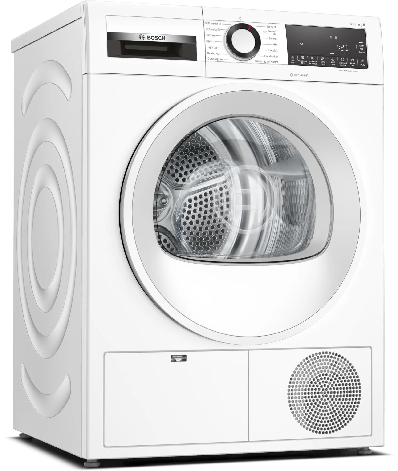 Изображение товара Сушильная машина Bosch WQG 232ALSN с функцией AutoDry и антивибрационной системой