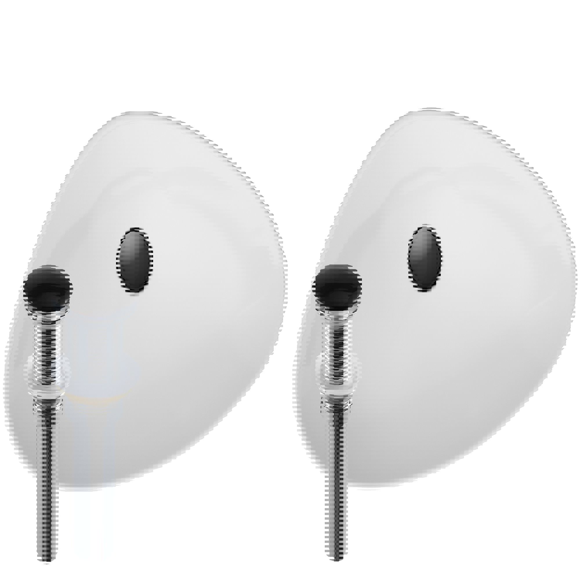 Изображение товара Накладная раковина Bauedge BH1044 59 см белая глянцевая для ванной комнаты