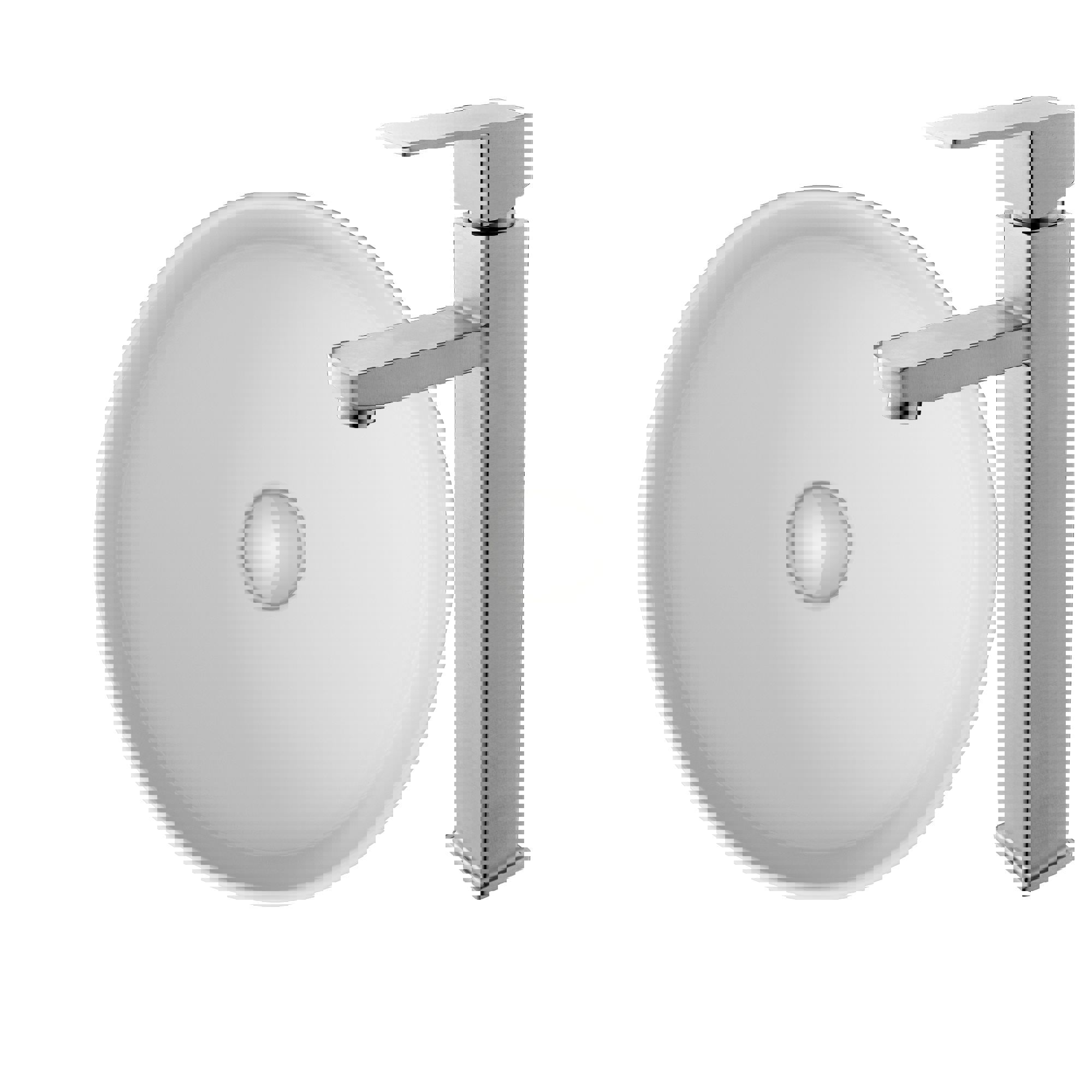 Изображение товара Раковина накладная Bauedge BH1059 41см белая для ванной комнаты