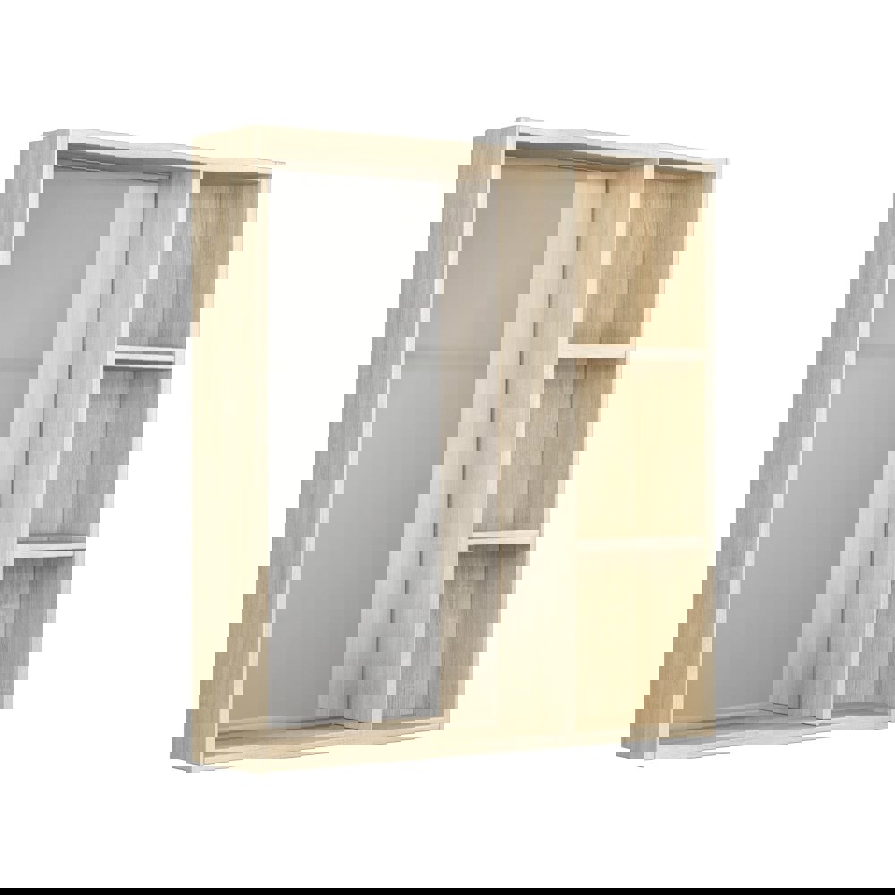 Изображение товара Шкаф зеркальный подвесной Uncoria 68024 80x75см цвет дуб сонома