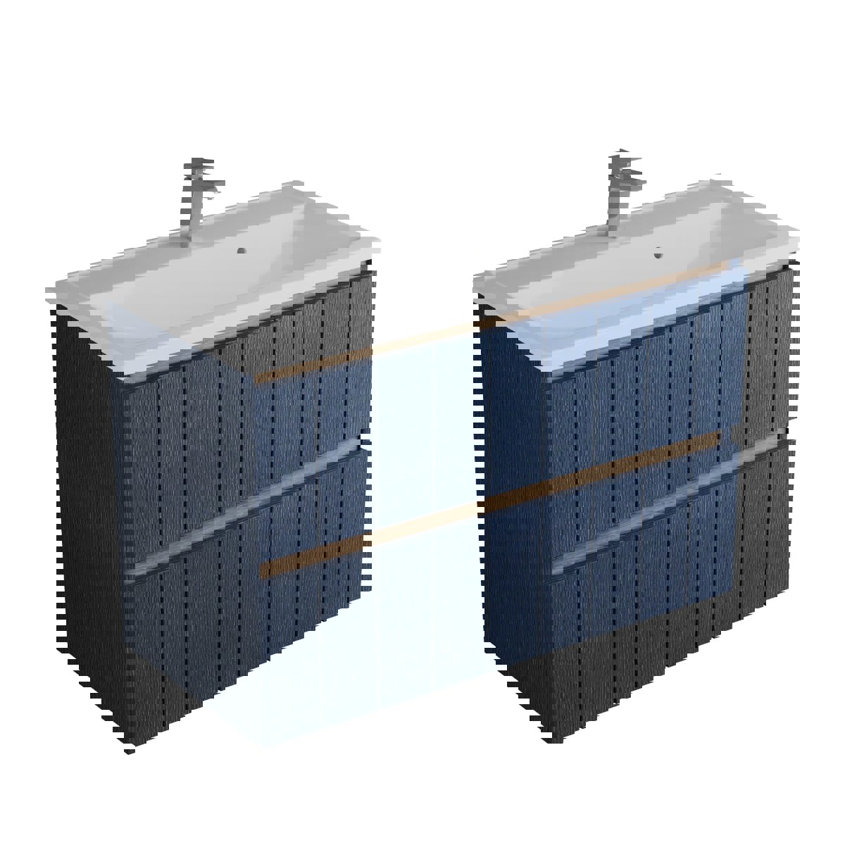Изображение товара Тумба под раковину Veneciana Tellaro 97.2 см Индиго-шато