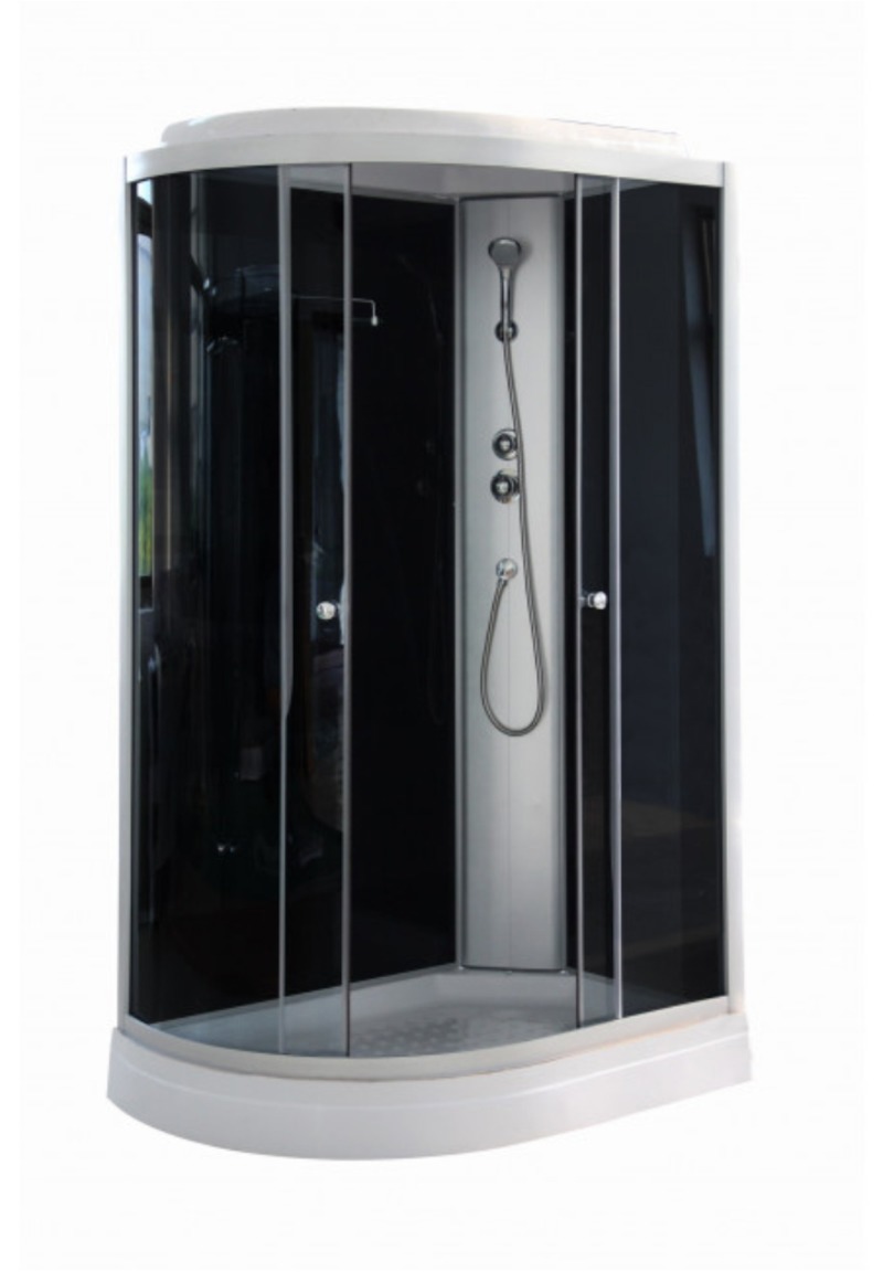 Изображение товара Душевая кабина Astera Asttm 312 R с низким поддоном и тропическим душем 120x80 см