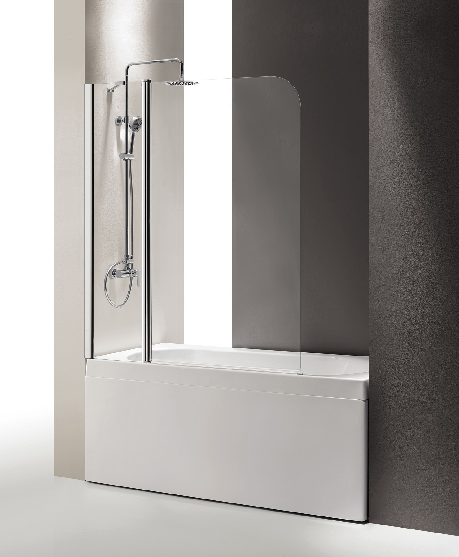 Изображение товара Ширма на ванну cezares ECO-O-V-11-120/140-C-Cr 120x145см