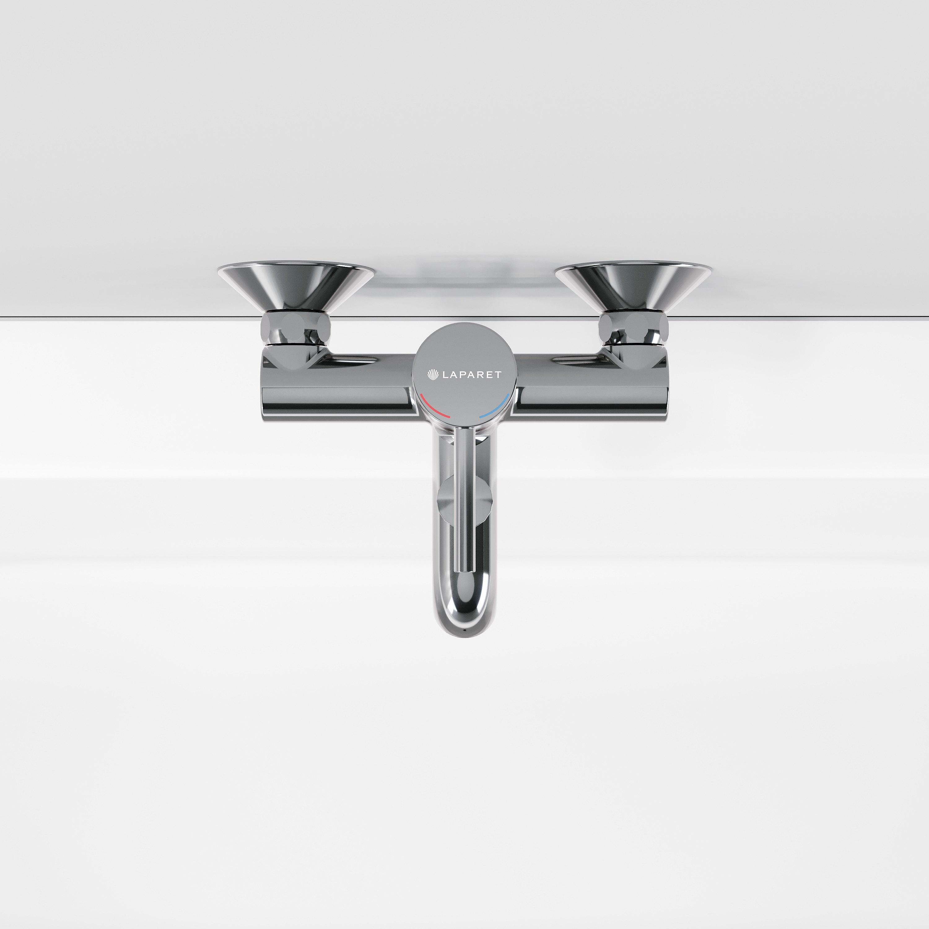 Изображение товара Смеситель для ванны Laparet N2039602LPT однорычажный цвет хром