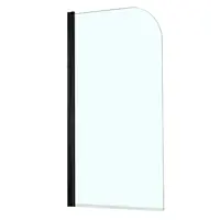 Изображение товара Ширма на ванну azario AZ-NF6211 700 Black 70x150см