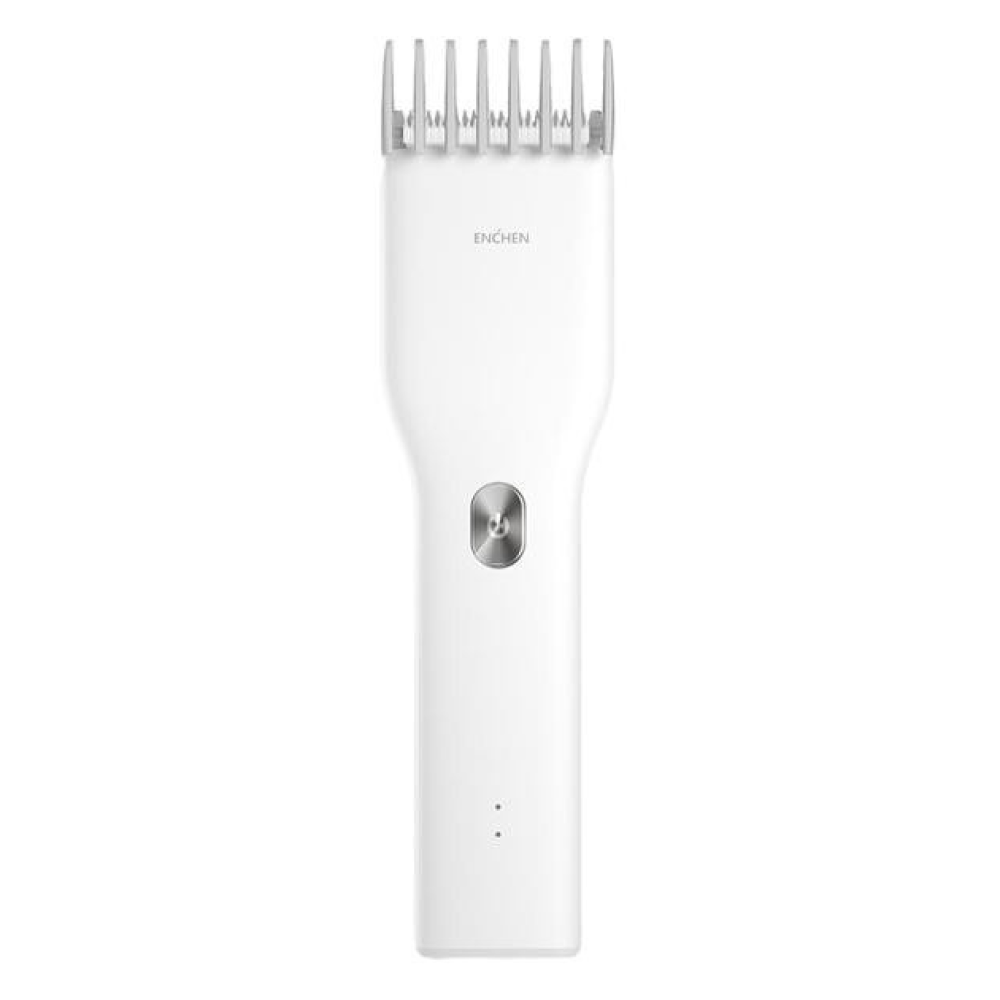 Изображение товара Машинка для стрижки волос Enchen Boost White аккумуляторная с керамическими ножами