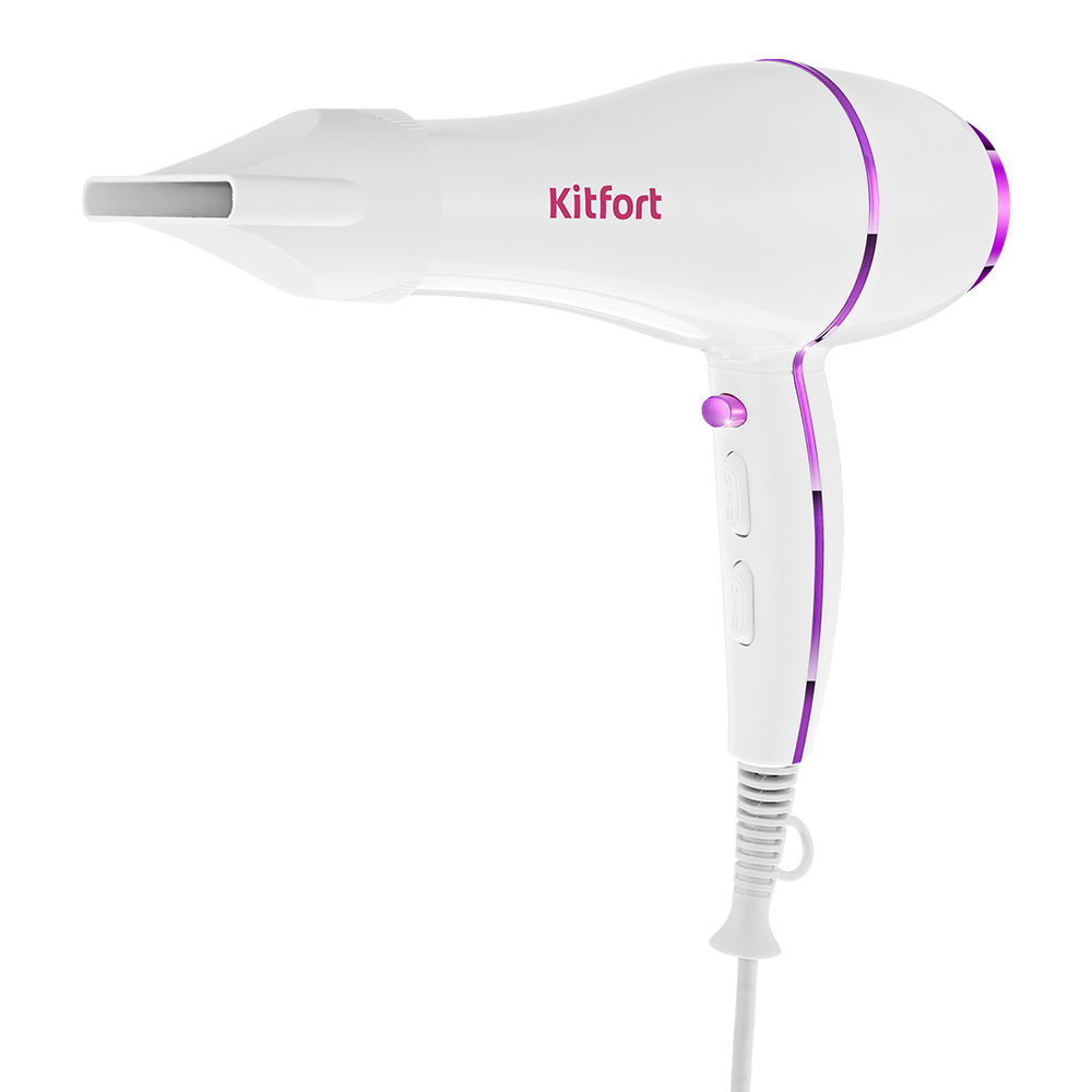 Изображение товара Фен Kitfort КТ-3215 1600 Вт с насадкой-концентратором и холодным воздухом