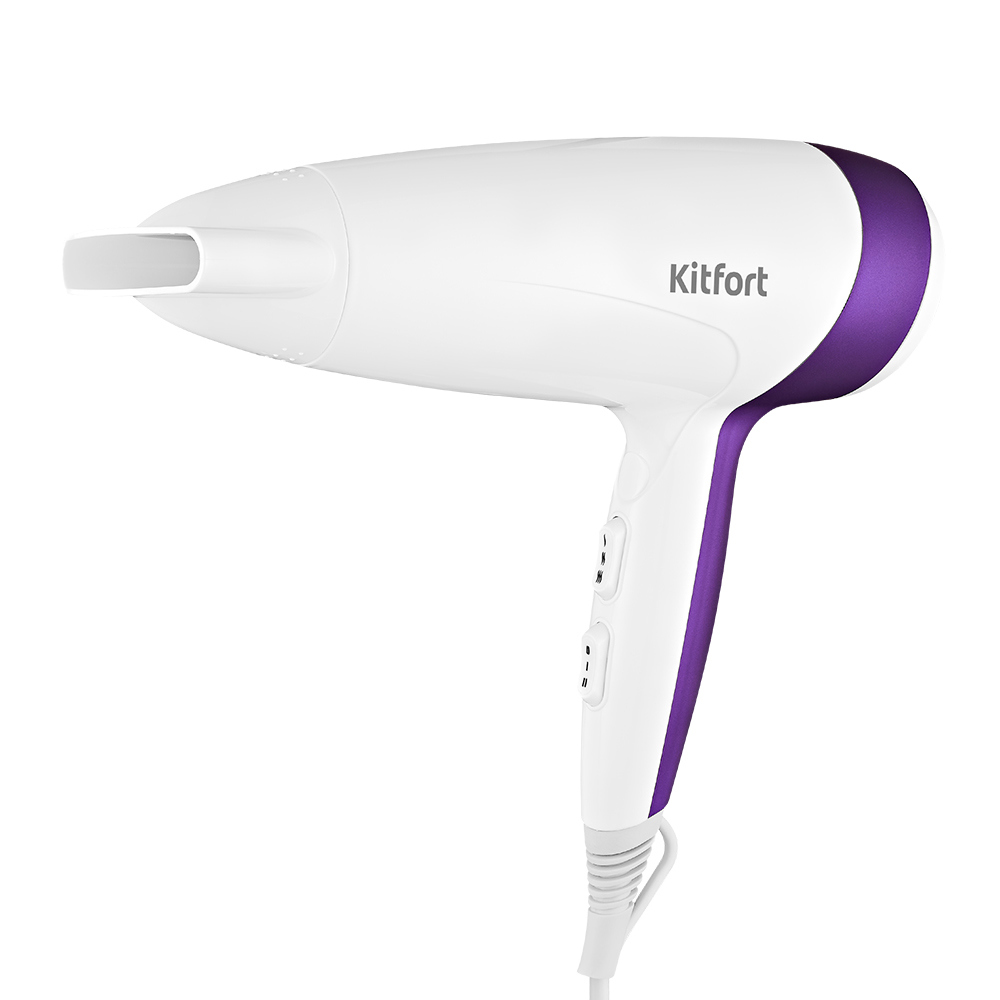 Изображение товара Фен Kitfort КТ-3216 1800 Вт компактный с регулятором температуры и насадкой