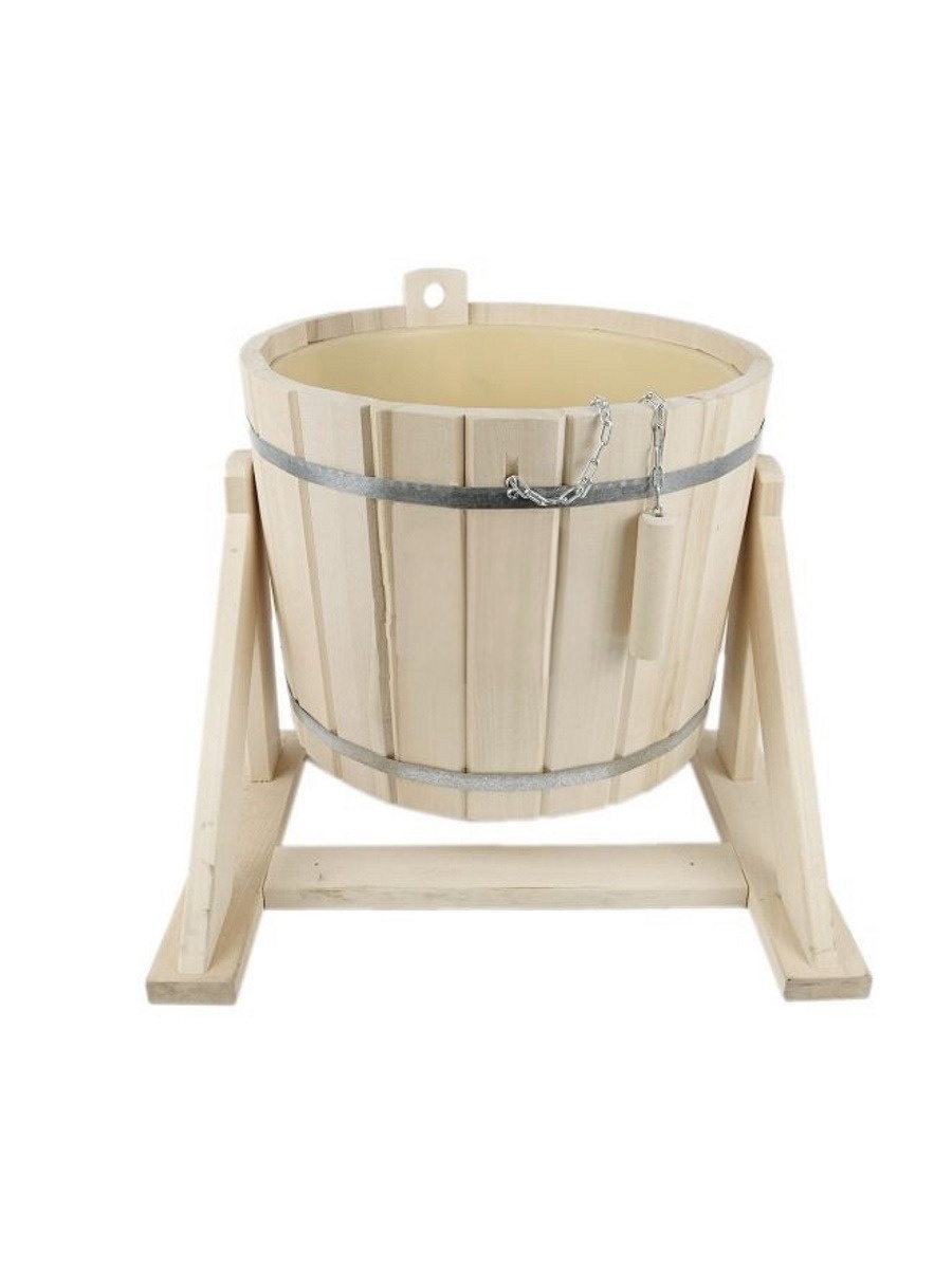 Изображение товара Обливное устройство с пластиковой вставкой Бацькина баня 20л 30361-ЛМ