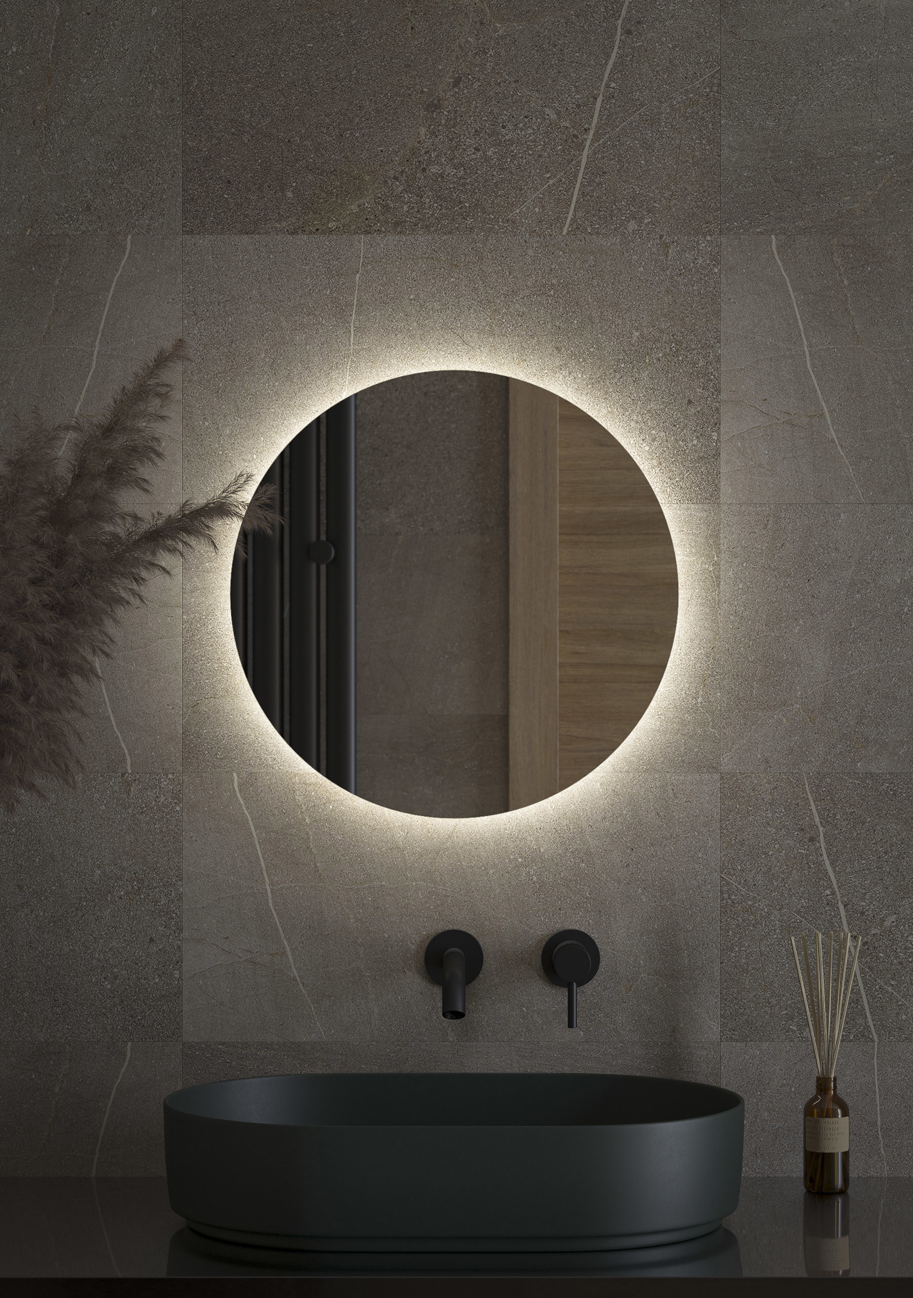 Изображение товара Зеркало для ванной Defesto DF 2842 с подсветкой 50x50см