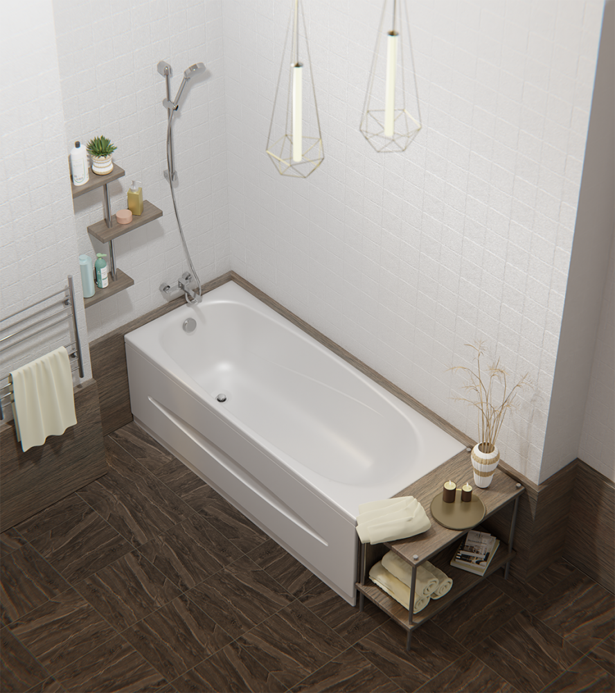 Изображение товара Прямоугольная ванна Leman 3.VAK.LB150 акрил 150x70см