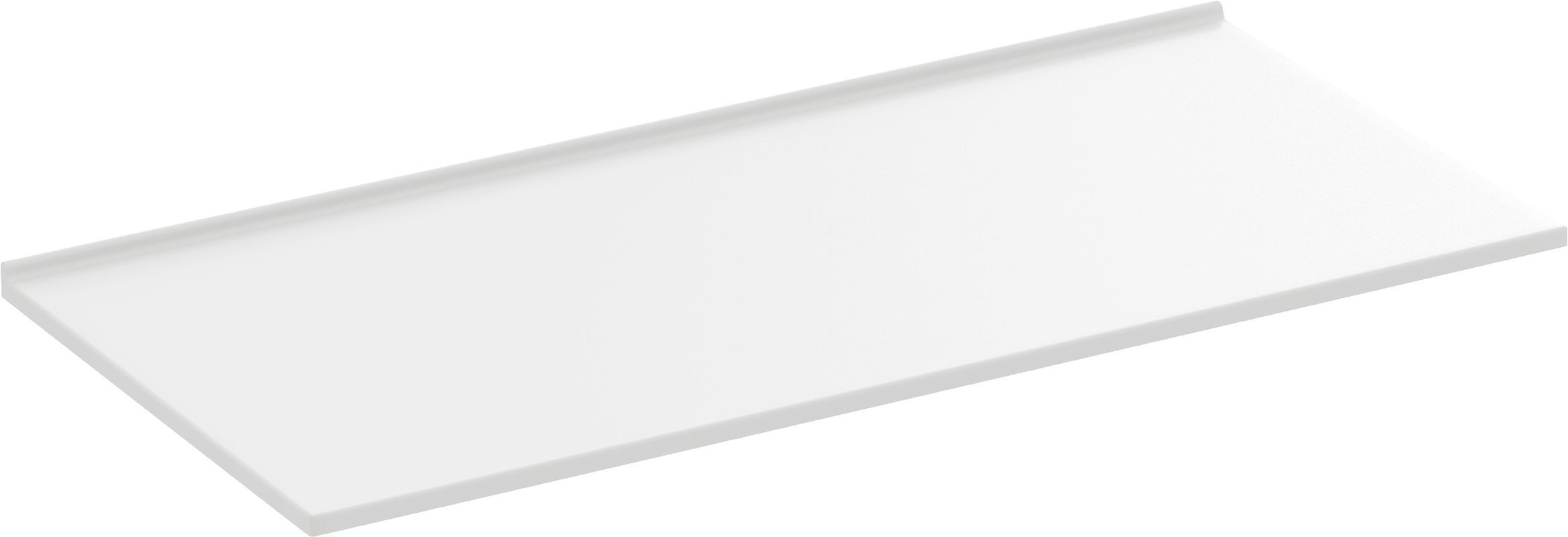 Изображение товара Столешница GOOD DOOR Столешница для ванной 100x47 см из искусственного камня белый