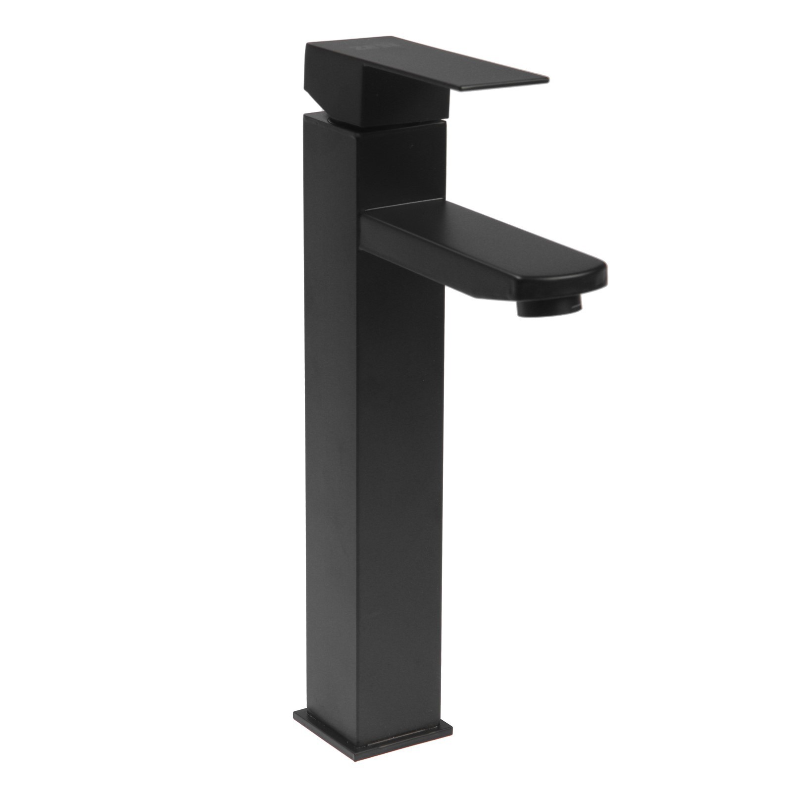 Изображение товара Смеситель ZEIN ZF2 для раковины черный: высокий, однорычажный, нержавеющая сталь