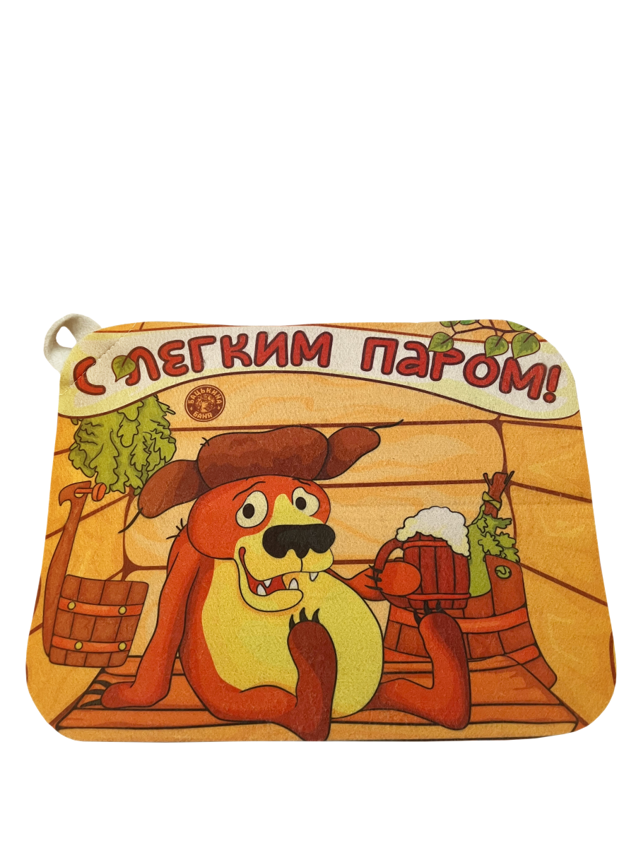 Изображение товара Коврик для бани и сауны Бацькина баня 40x50 см гипоаллергенный