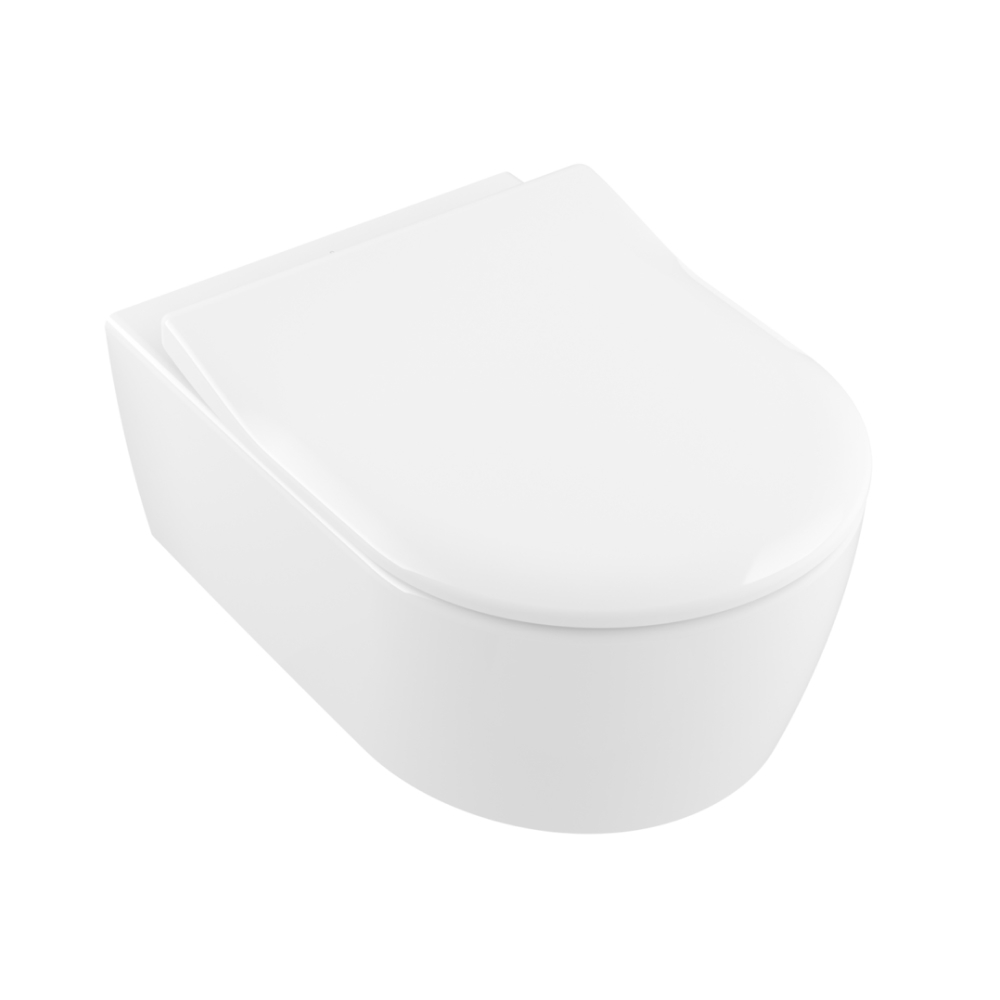 Изображение товара Сиденье для унитаза SlimSeat Villeroy & Boch Avento с крышкой SoftClosing QuickRelease 9M87S101