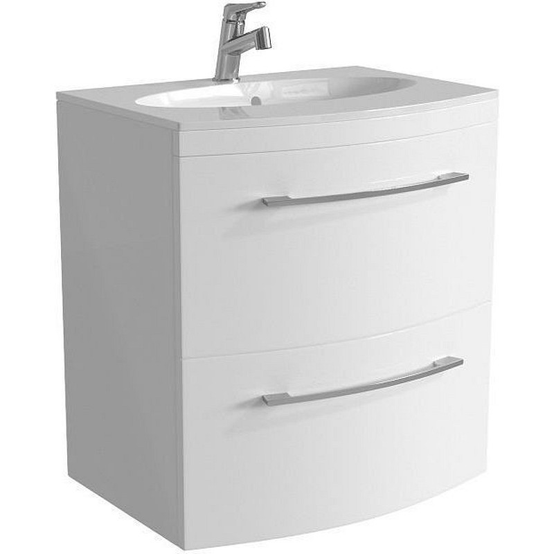 Изображение товара Тумба под раковину De Aqua Лонг 00167119 59см цвет Белый