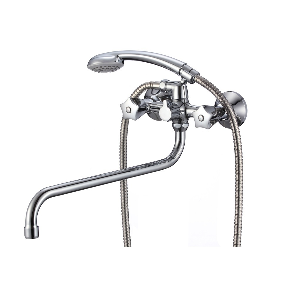 Изображение товара Смеситель для ванны OLIVE'S CATALONA 23241CT однорычажный 40 см с душем