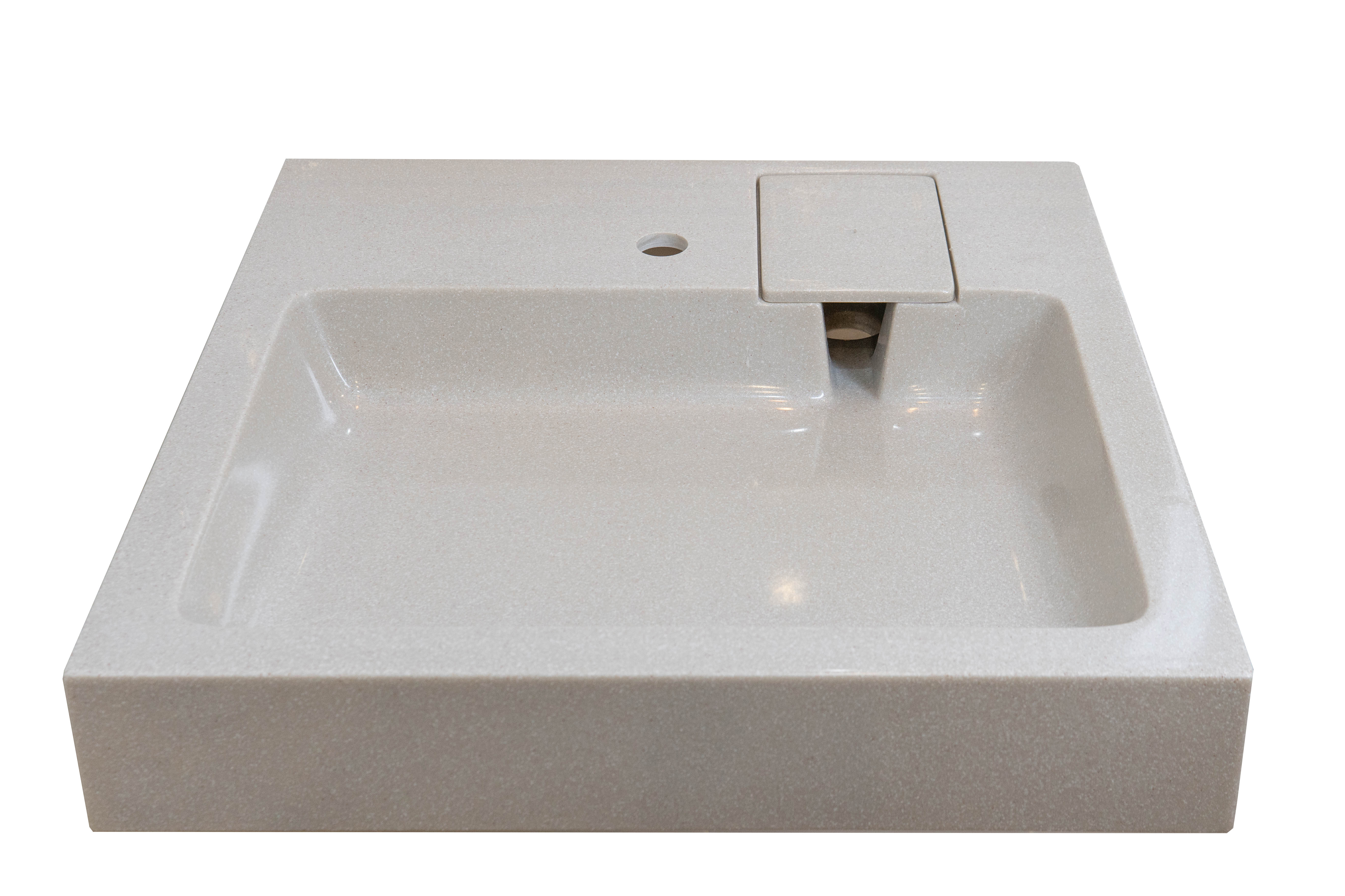 Изображение товара Раковина STELLA POLAR Солярис 60 Подвесная 60×60 см, бежевый, 4 года гарантии