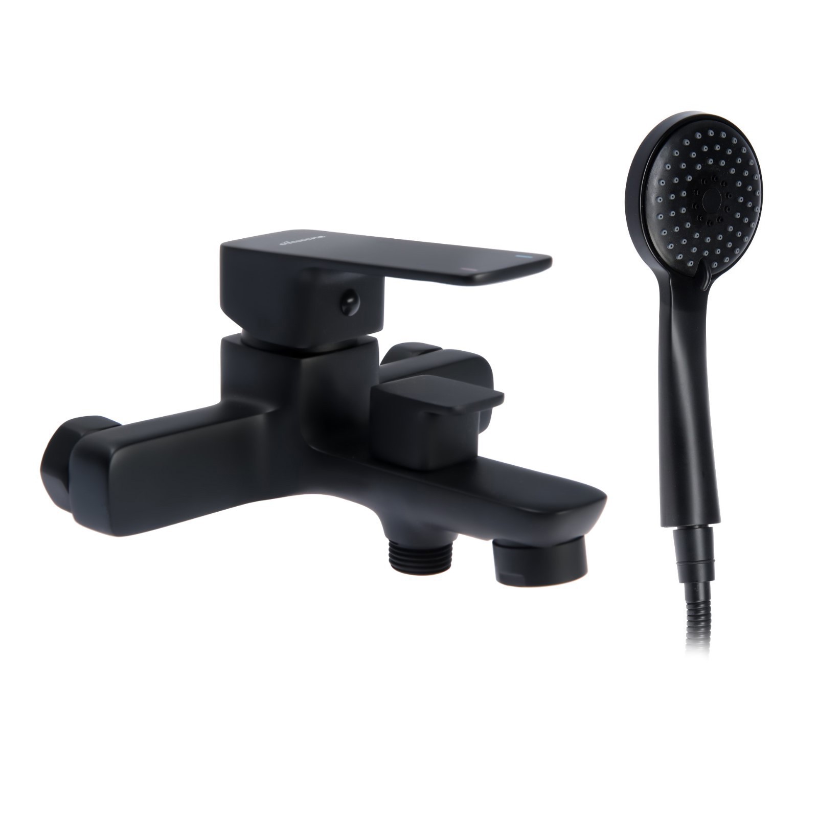 Изображение товара Смеситель для ванны Accoona 9410026 однорычажный с душевой лейкой черный