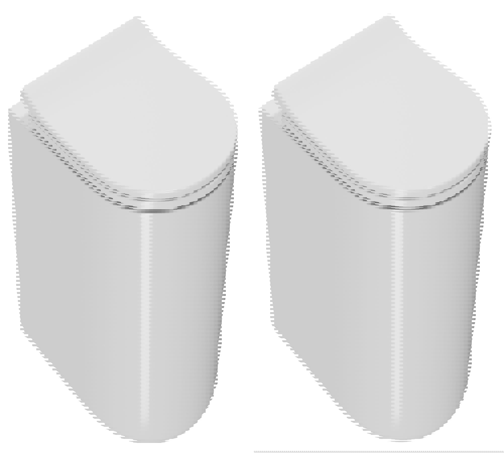 Изображение товара Унитаз подвесной Bauedge Bau Hotel PRO NM0003-PRO безободковый с сиденьем микролифт