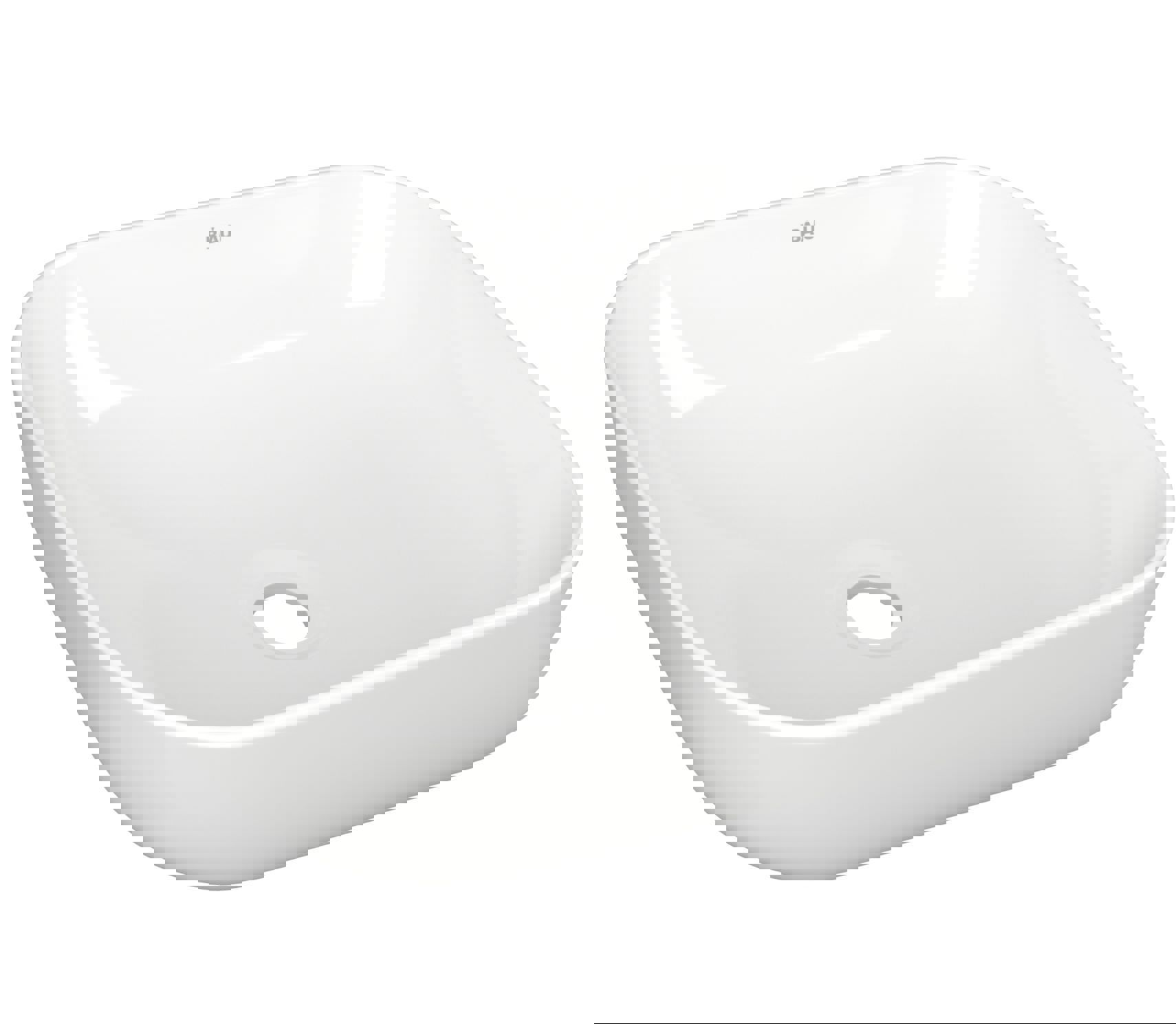 Изображение товара Раковина накладная Bauedge раковина NQ0003-PRO 50см цвет белый