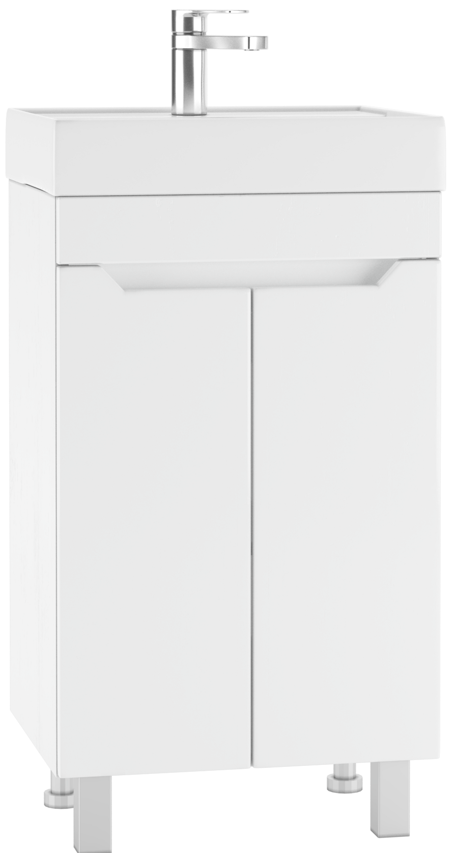 Изображение товара Тумба под раковину Айсберг Мечта DM2301T 47см цвет Белый