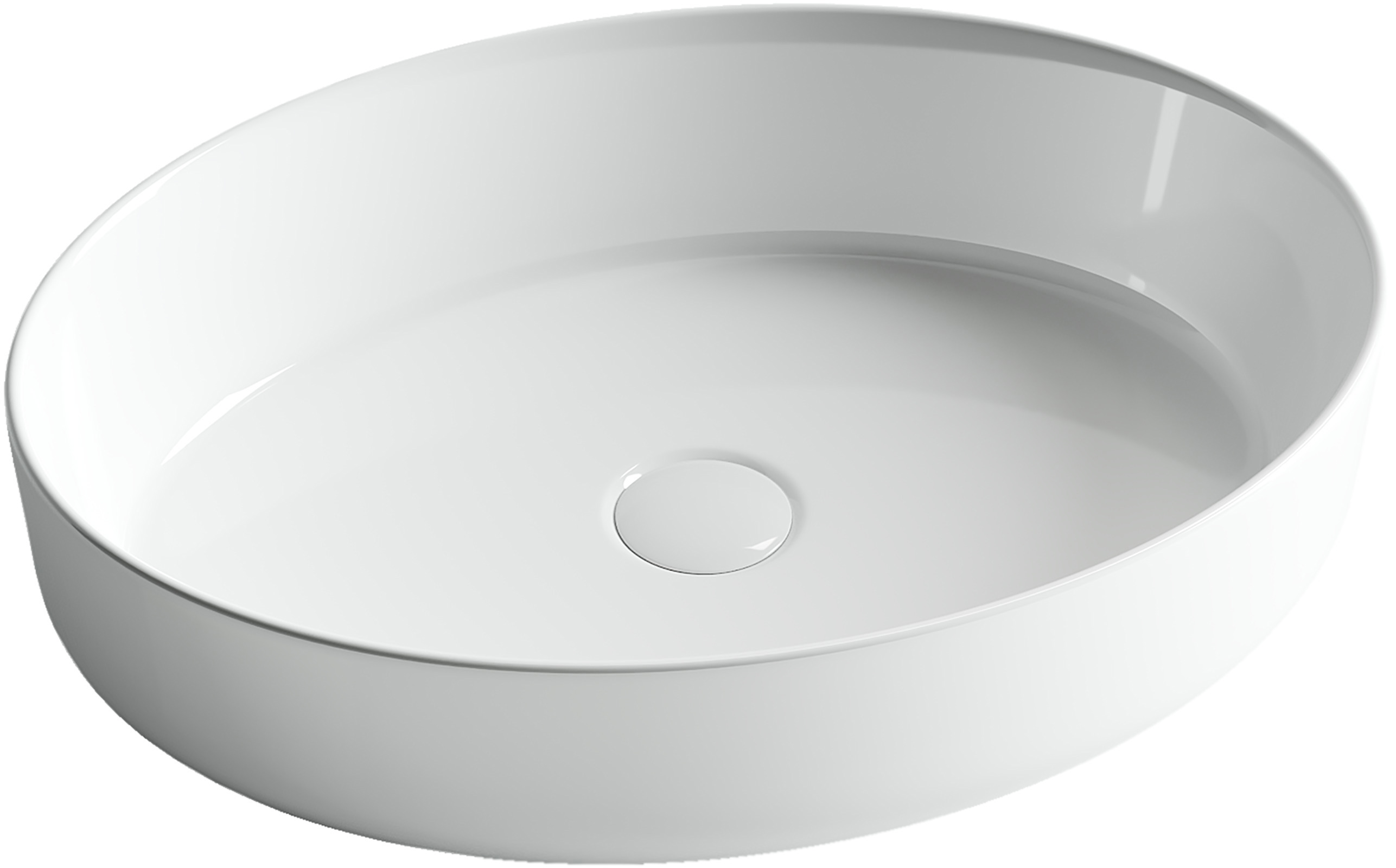 Изображение товара Раковина накладная Ceramicanova element CN5002 55см цвет белый Изображение товара Раковина накладная Ceramicanova element CN5002 55см цвет белый