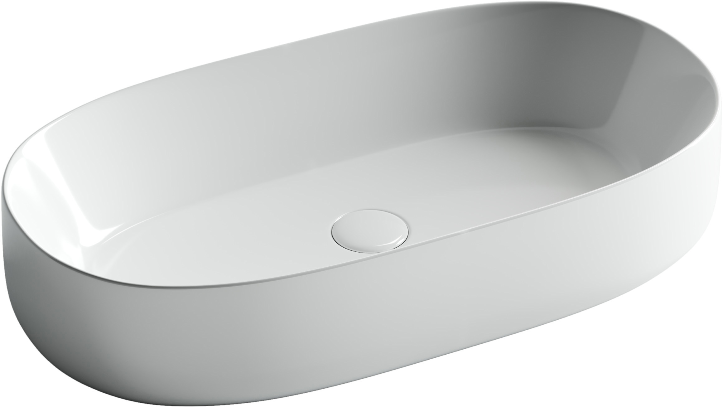 Изображение товара Раковина накладная Ceramicanova element CN5022 67.5см цвет белый