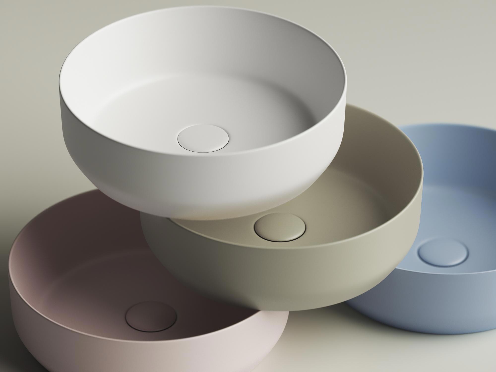 Изображение товара Раковина накладная Ceramicanova element CN6022MW 39см цвет белый Изображение товара Раковина накладная Ceramicanova element CN6022MW 39см цвет белый