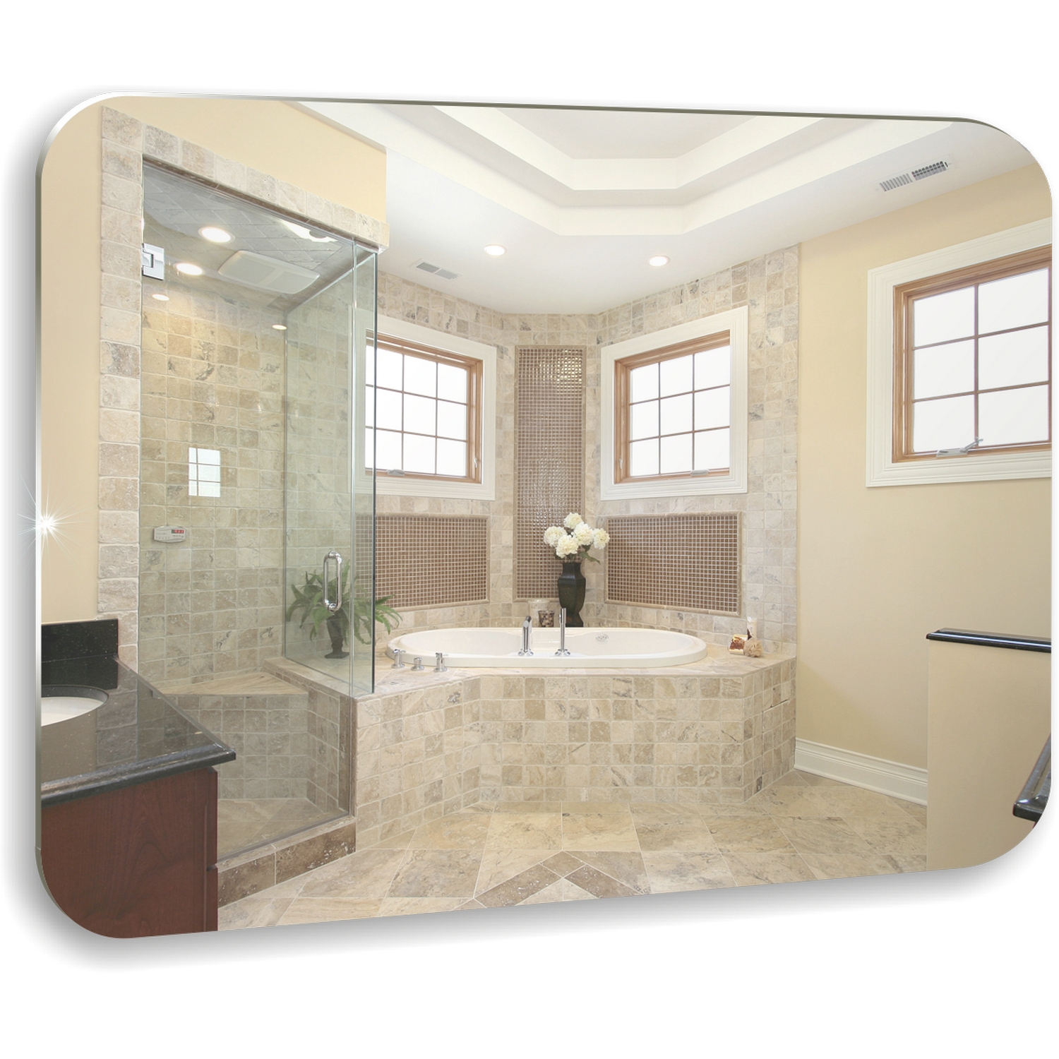 Изображение товара Зеркало MIXLINE Выбор 915×685 мм без подсветки