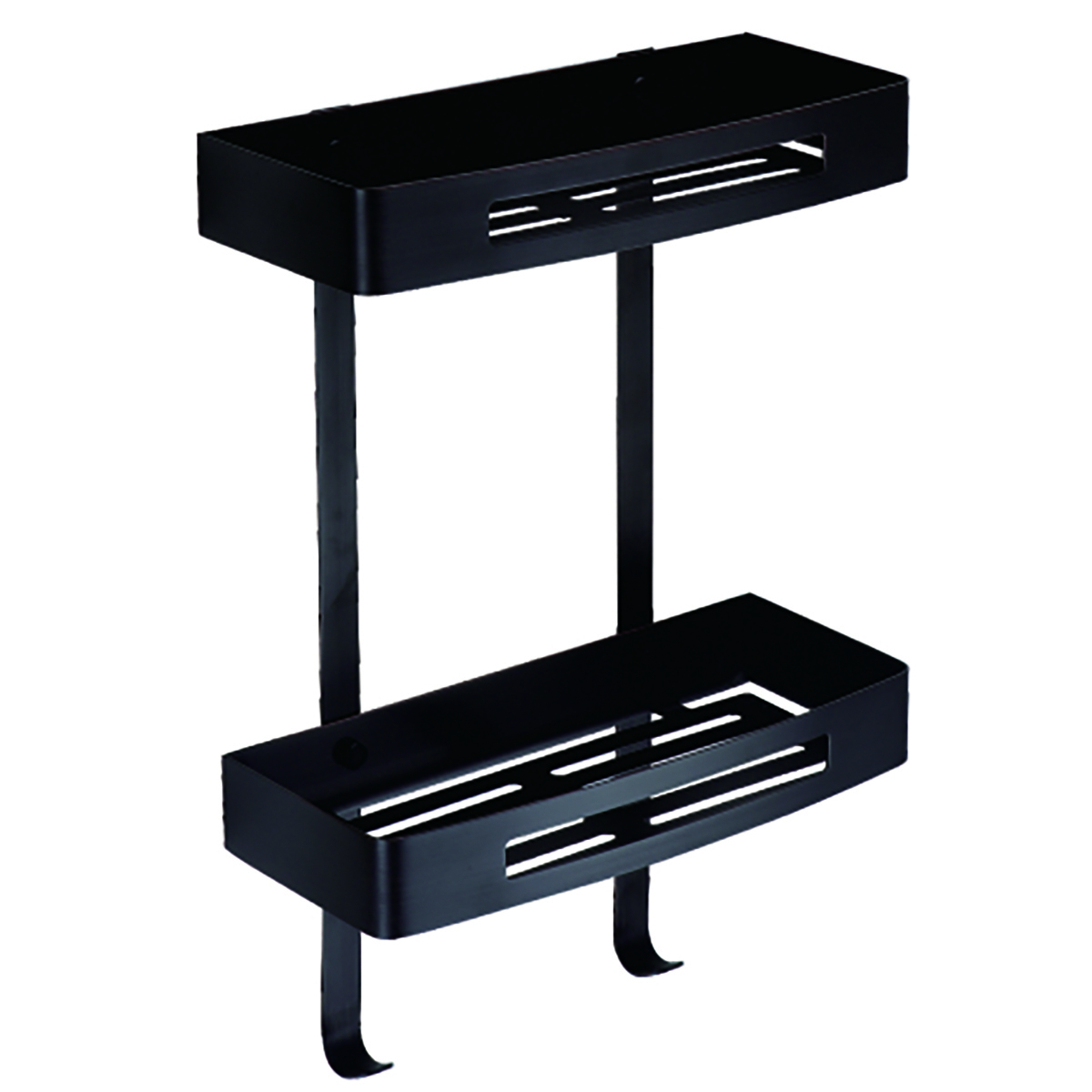 Изображение товара Полка для ванной комнаты Azario AZ-170-2B нержавеющая сталь 304 12x30 см