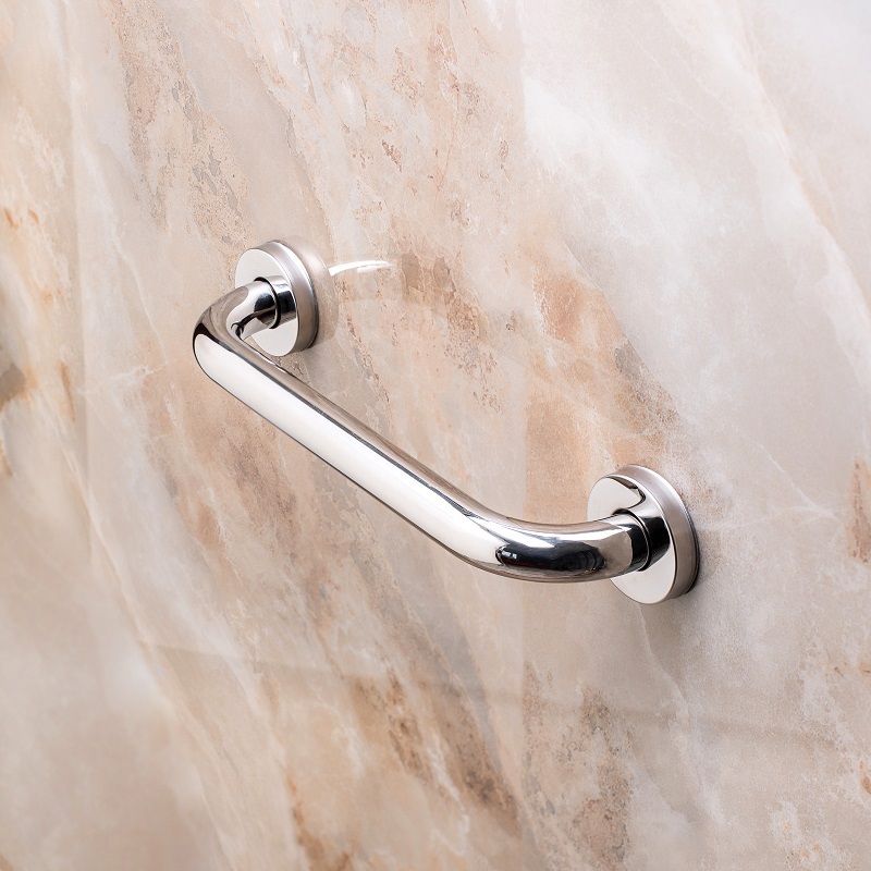 Изображение товара Поручень для ванны Рмс A1027 из нержавеющей стали с хромом 40 см Изображение товара Поручень для ванны Рмс A1027 из нержавеющей стали с хромом 40 см