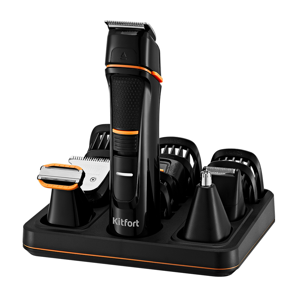 Изображение товара Триммер Kitfort 4 в 1 КТ-3141-2 черно-оранжевый