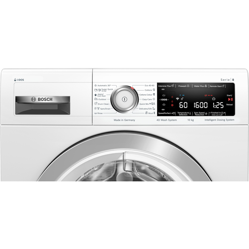 Изображение товара Стиральная машина Bosch Wax32kh2by 59.8x84.8x59 см 10 кг цвет белый