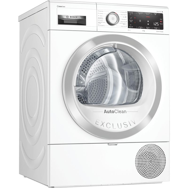 Изображение товара Сушильная машина Bosch WTX87KH0BY А+++ AutoDry Home Connect 9 кг