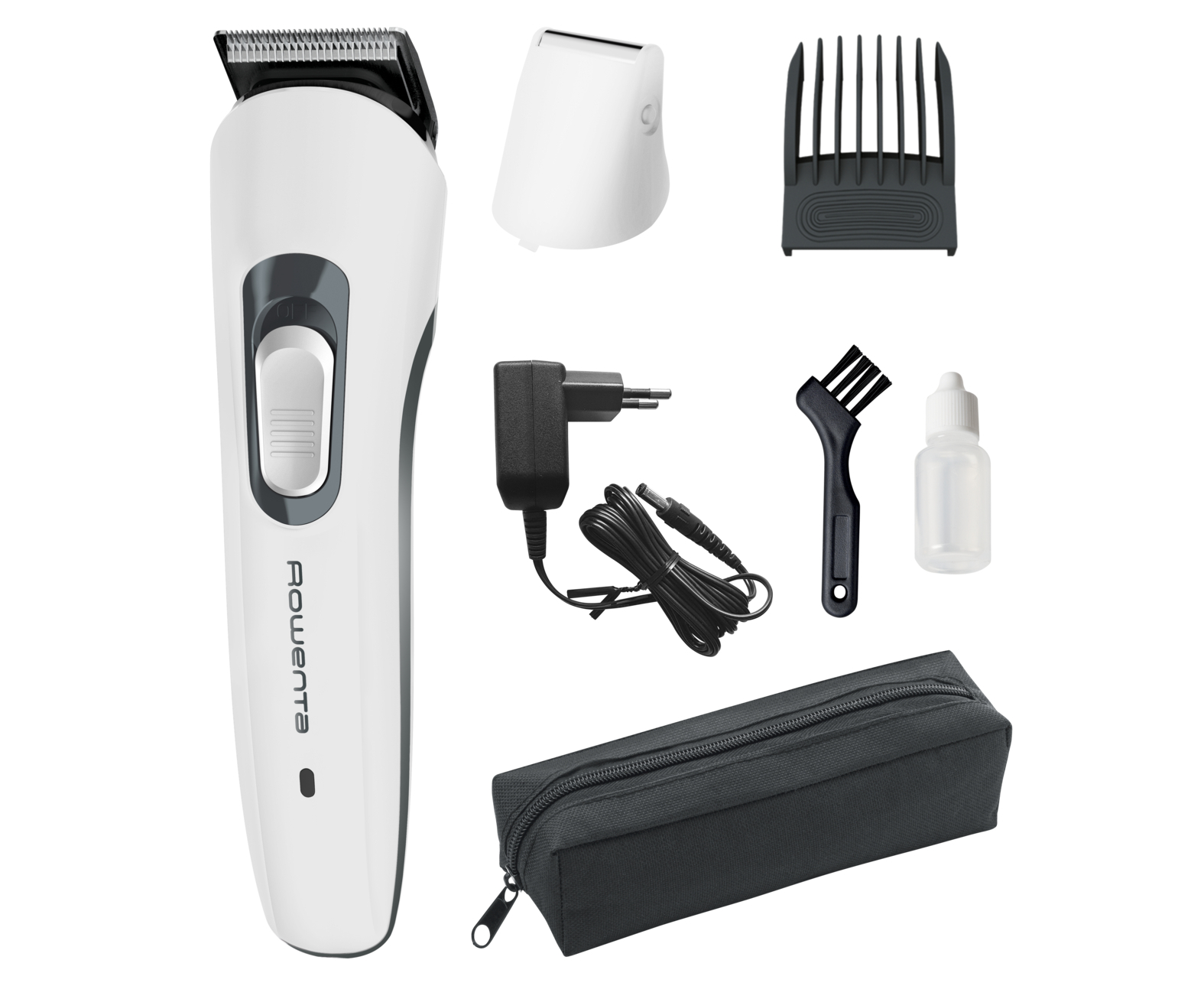 Изображение товара Триммер Rowenta TN8905F0 беспроводной для стрижки и бритья с регулировками