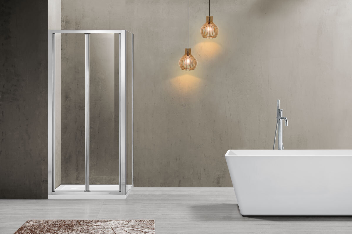 Изображение товара Душевой уголок Vincea Гарда VSR-1G1012CL прямоугольник 120x100см хромированный профиль эффект стекла прозрачный