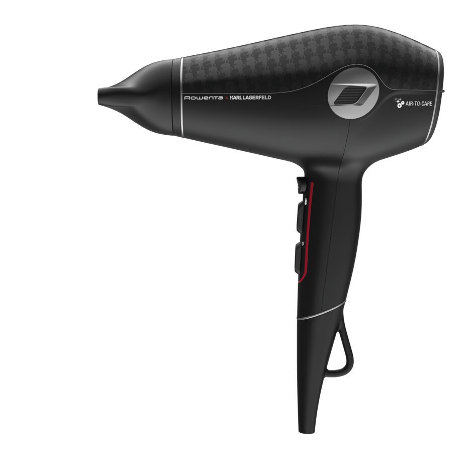 Изображение товара Фен для волос Rowenta Karl Lagerfeld CV613LF0 1800 Вт с технологиями Air-to-Care и покрытием Kerati
