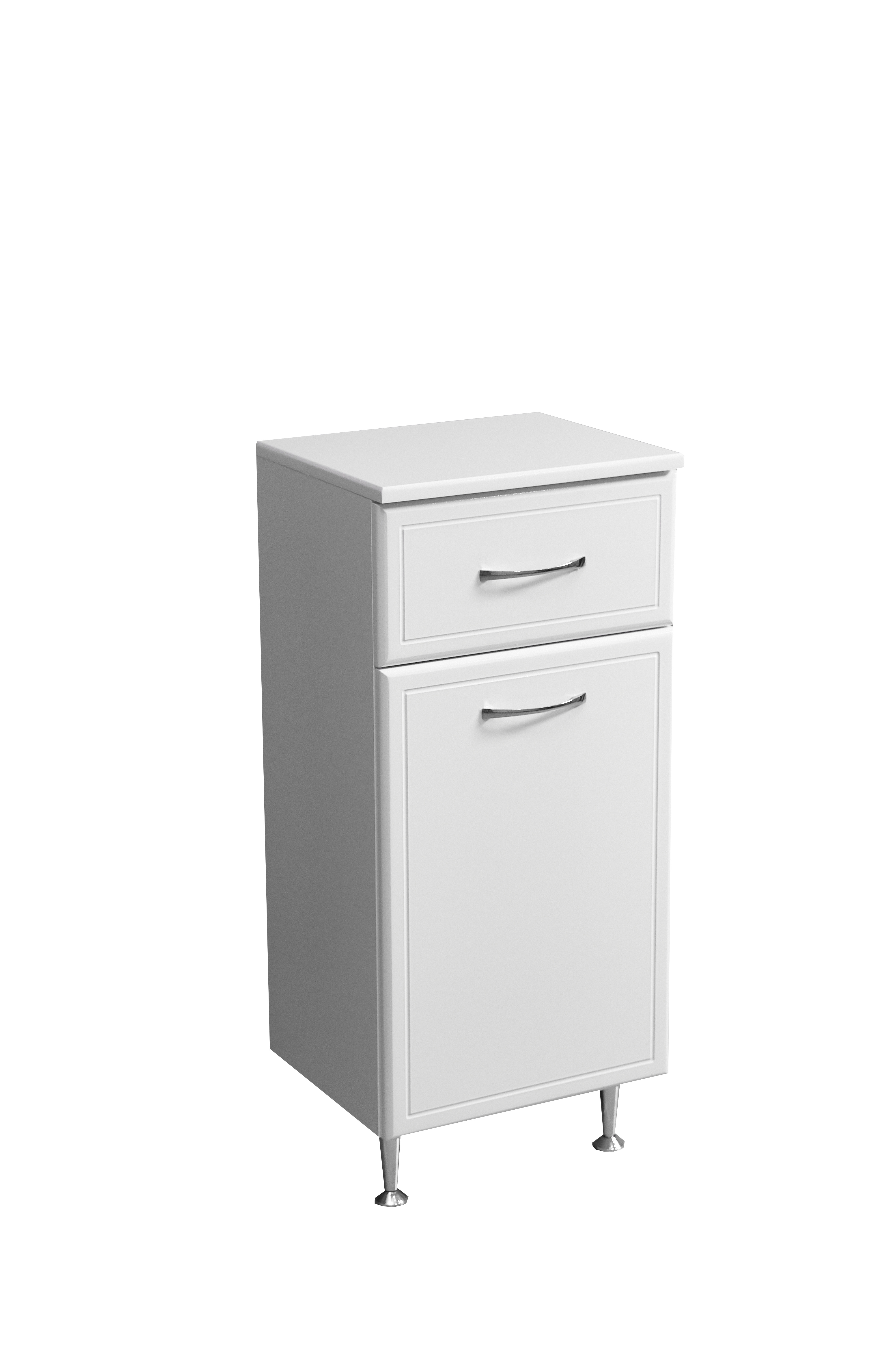 Изображение товара Комод для ванной Stella Polar Концепт 36 SP-00000152 36x82см цвет белый Изображение товара Комод для ванной Stella Polar Концепт 36 SP-00000152 36x82см цвет белый