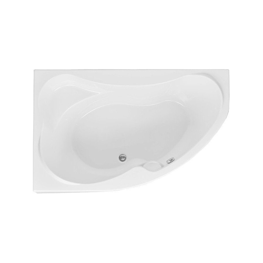 Изображение товара Угловая акриловая ванна Aquanet Capri 160x100см L с каркасом и фронтальной панелью