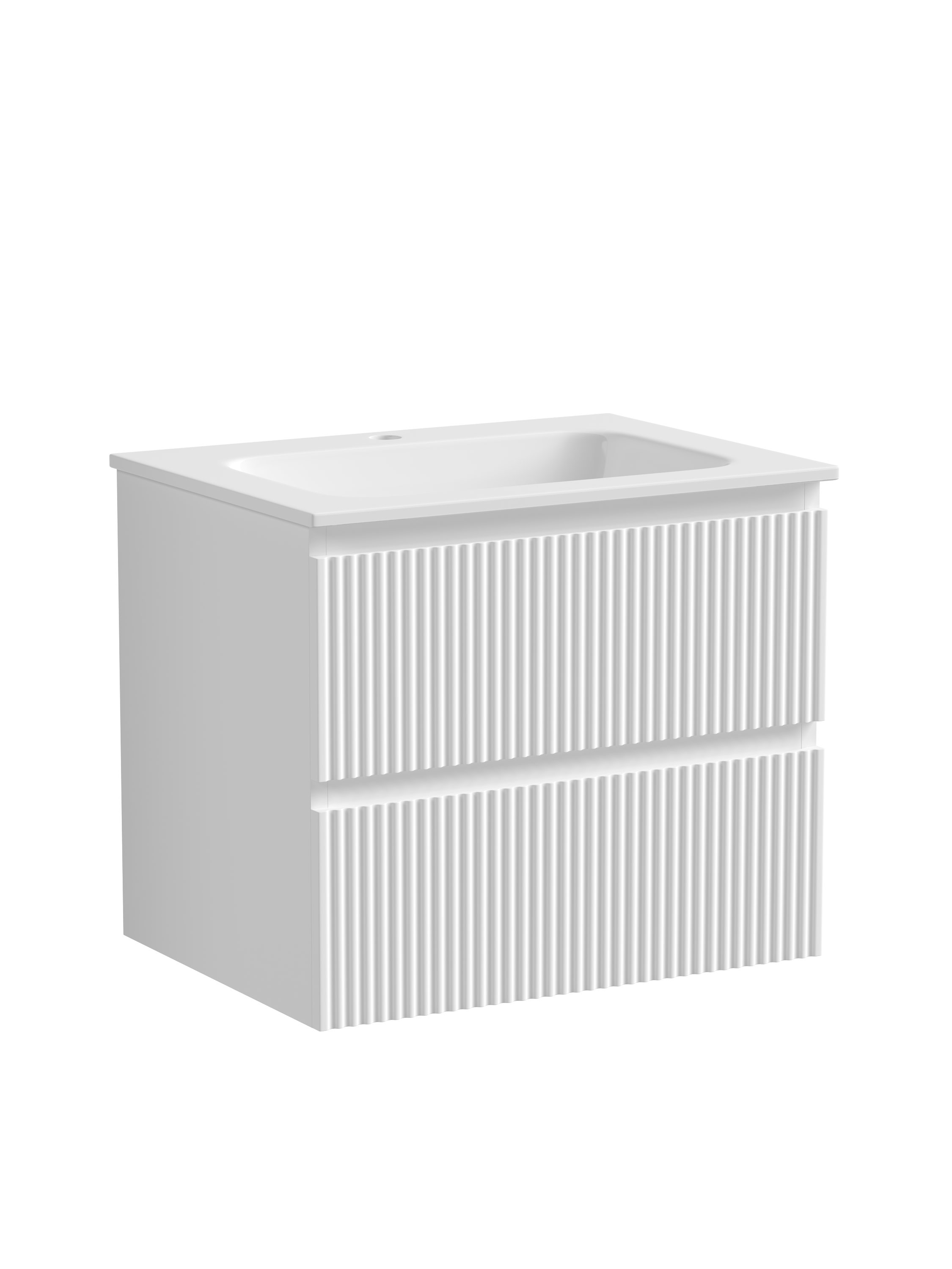 Изображение товара Тумба под раковину Sancos Snob R Bianco SNR60W подвесная 59 см белая Италия