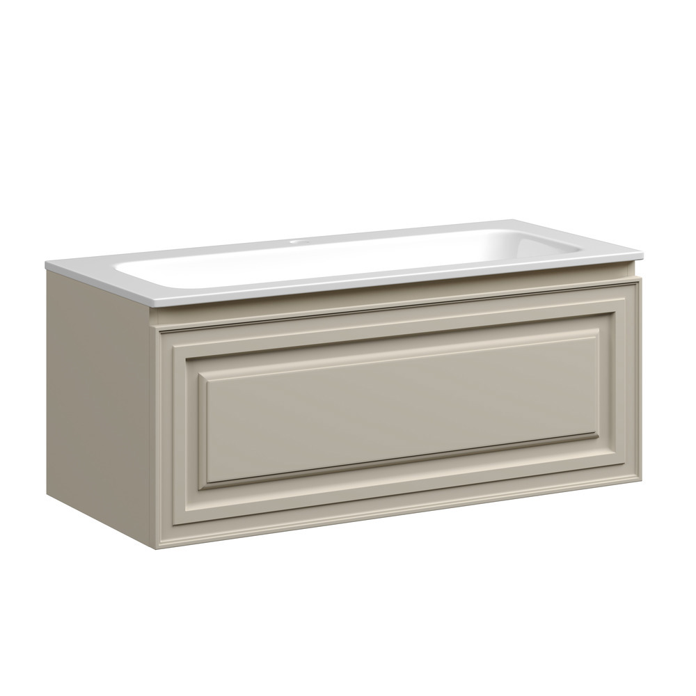 Изображение товара Тумба под раковину Sancos Very Beige Soft VR100CE подвесная 99.50см цвет бежевый
