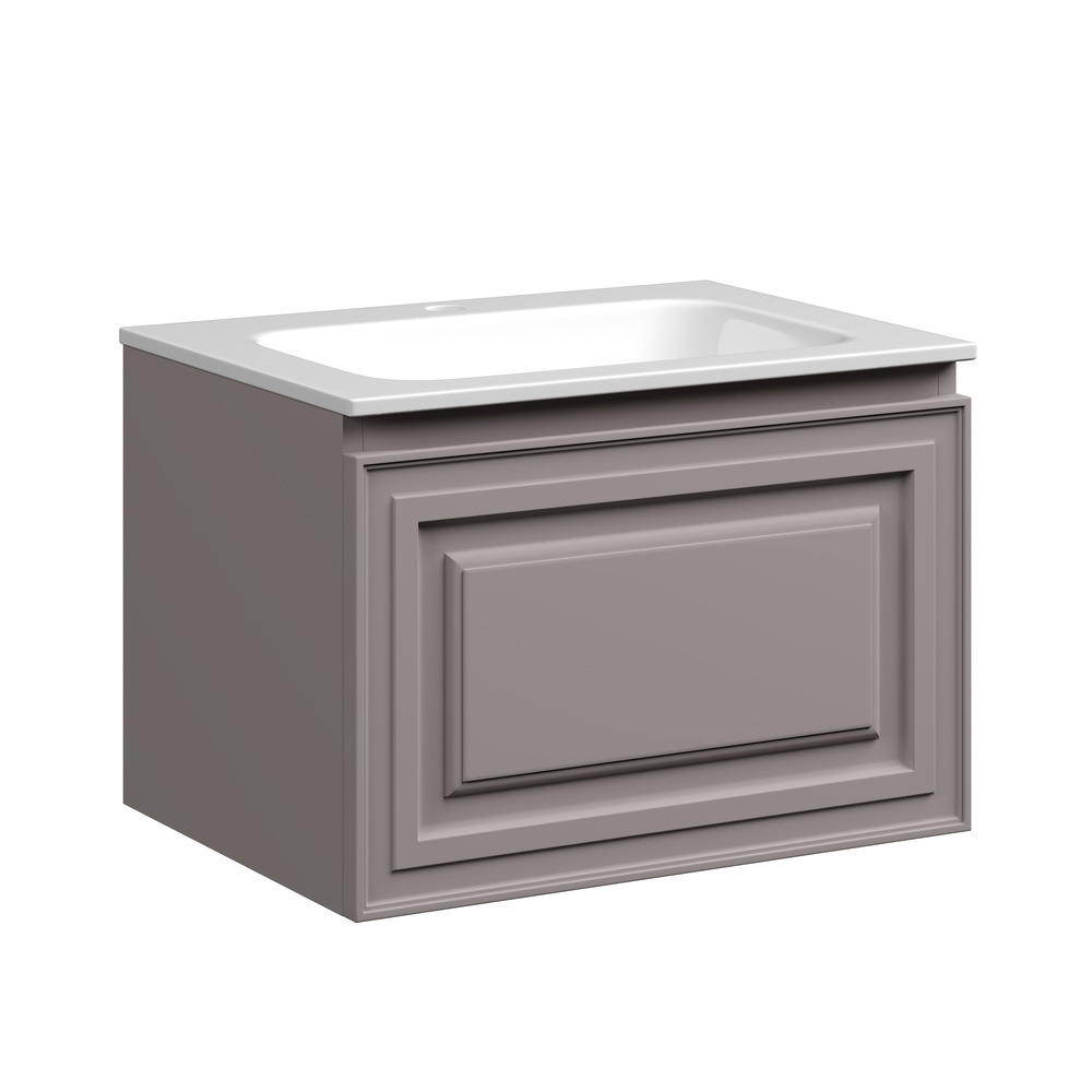 Изображение товара Подвесная тумба под раковину Sancos Very Doha Soft VR60SM 59 см серый