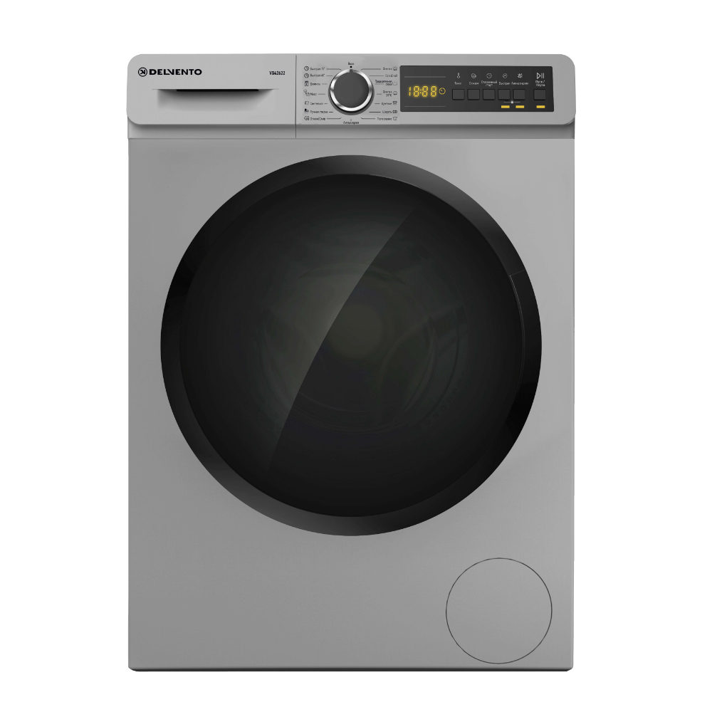 Изображение товара Стиральная машина Delvento VG42622 59.7x84.5x41.6 см 6 кг цвет темно-серый