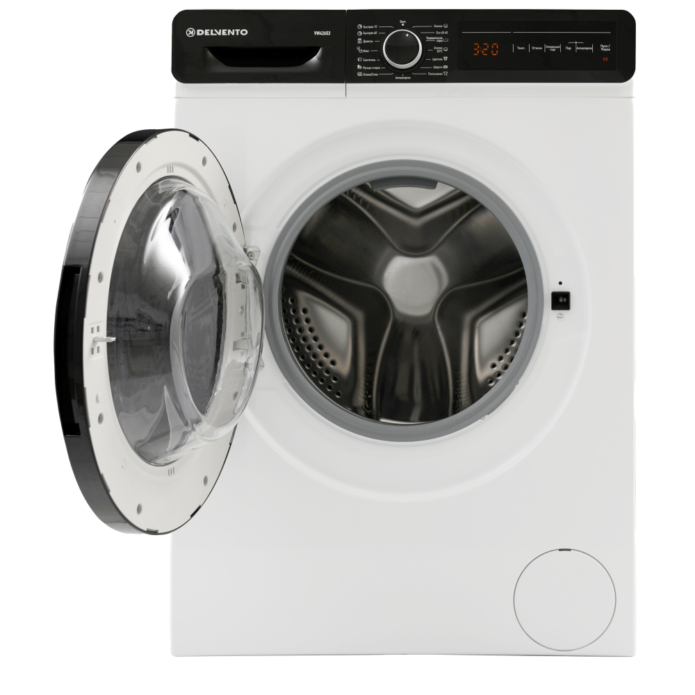 Изображение товара Стиральная машина Delvento VW 6 кг 15 программ автоматическая с дисплеем