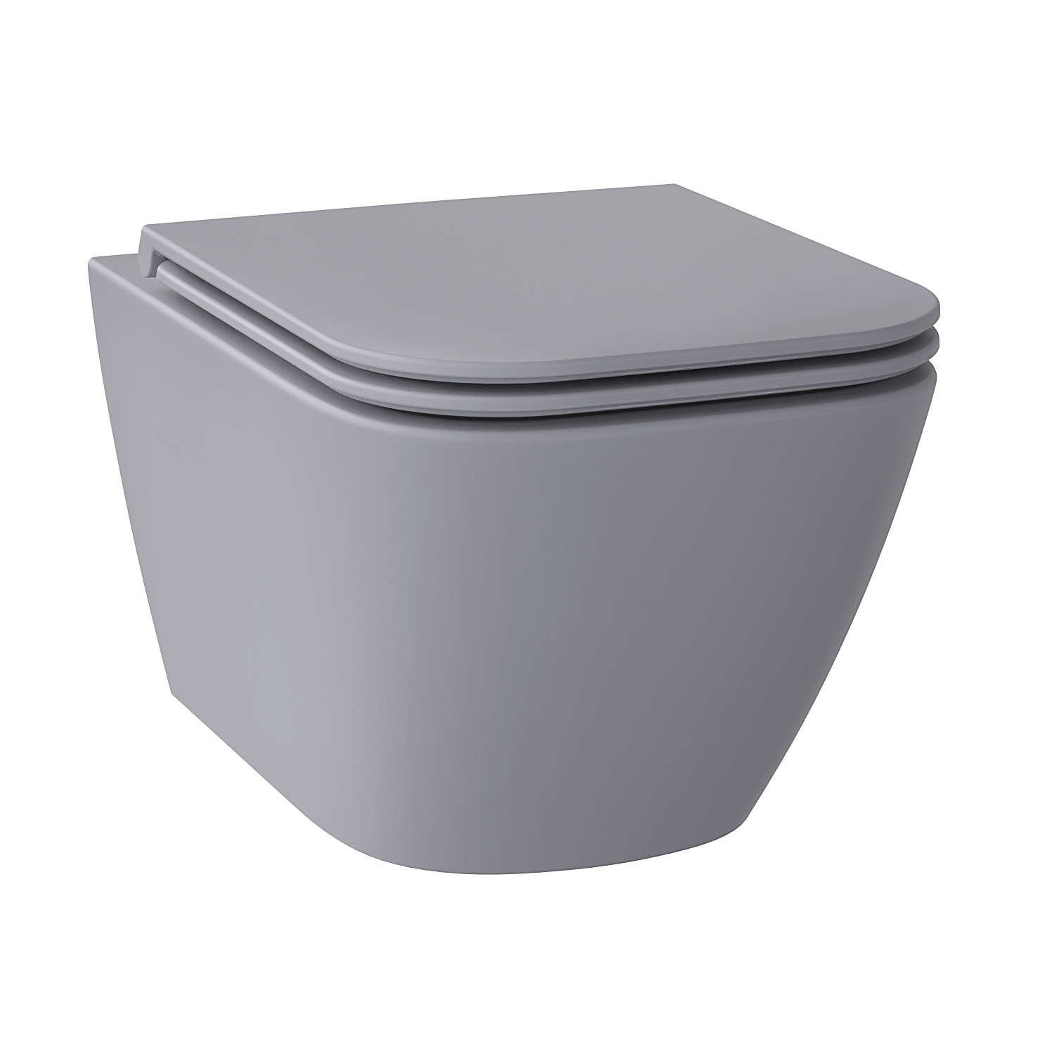 Изображение товара Унитаз подвесной Wellsee 182605001 безободковый с сиденьем микролифт